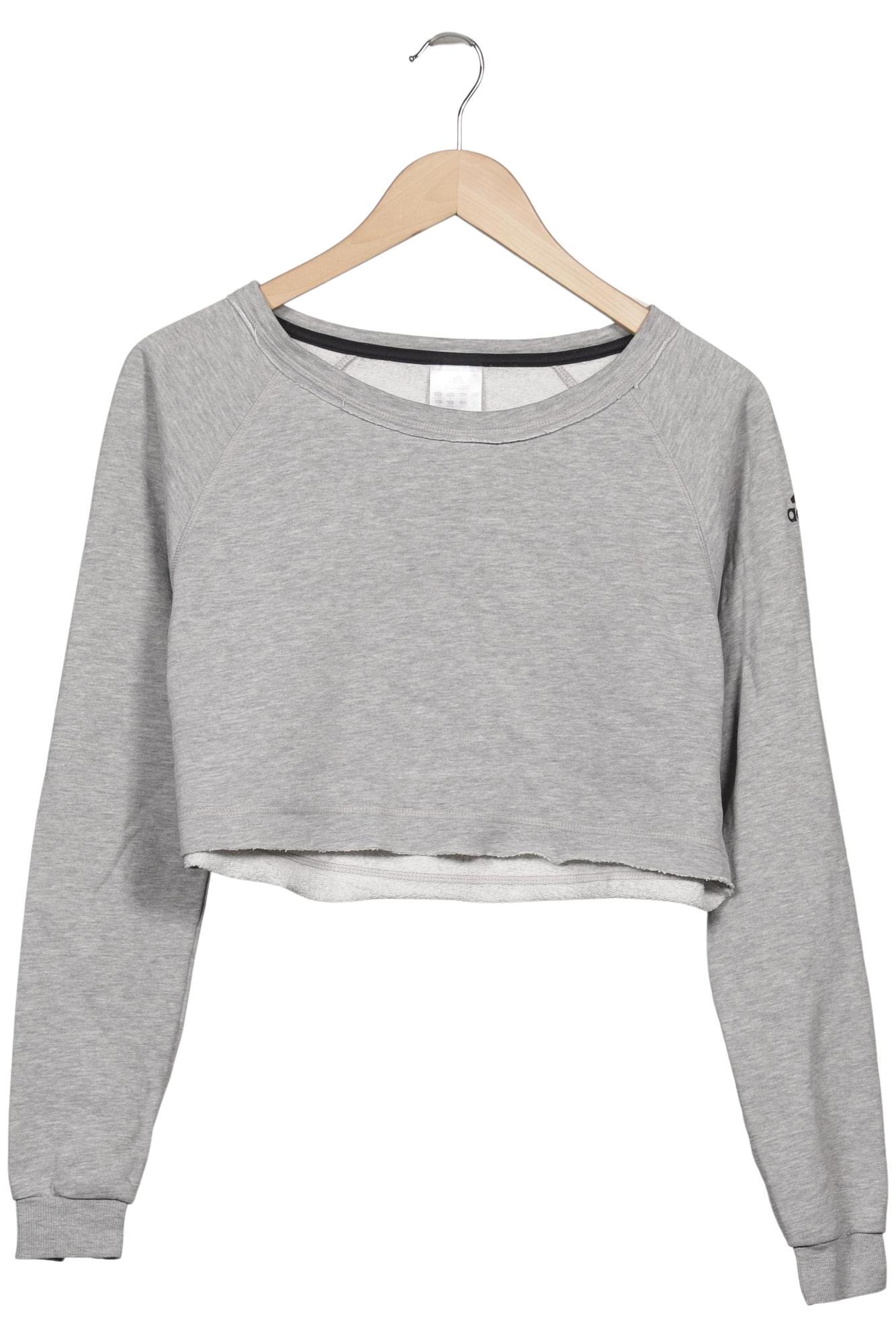 

adidas Damen Sweatshirt, grau, Gr. 38