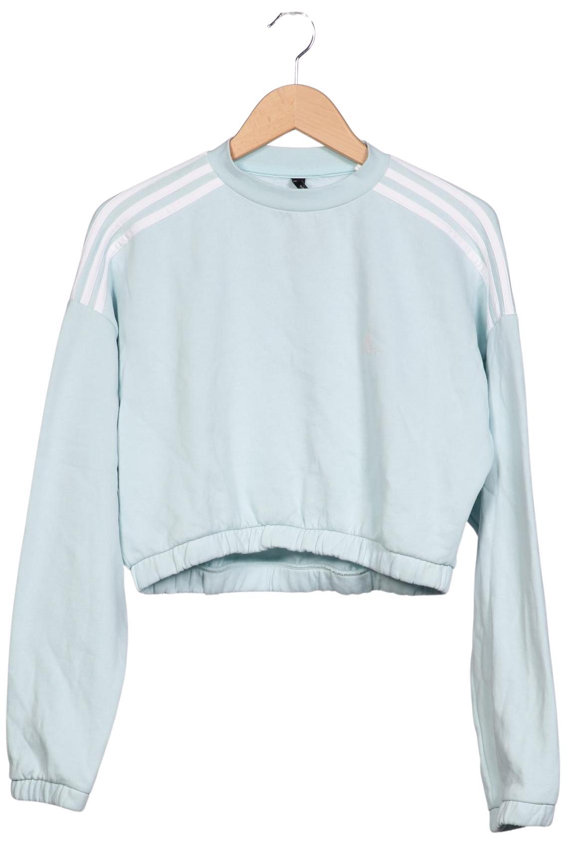 

adidas Damen Sweatshirt, hellblau, Gr. 38
