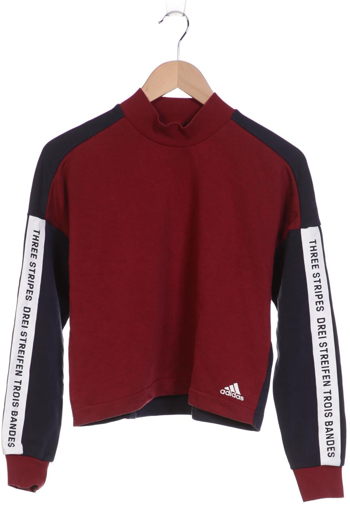 

adidas Damen Sweatshirt, bordeaux, Gr. 36