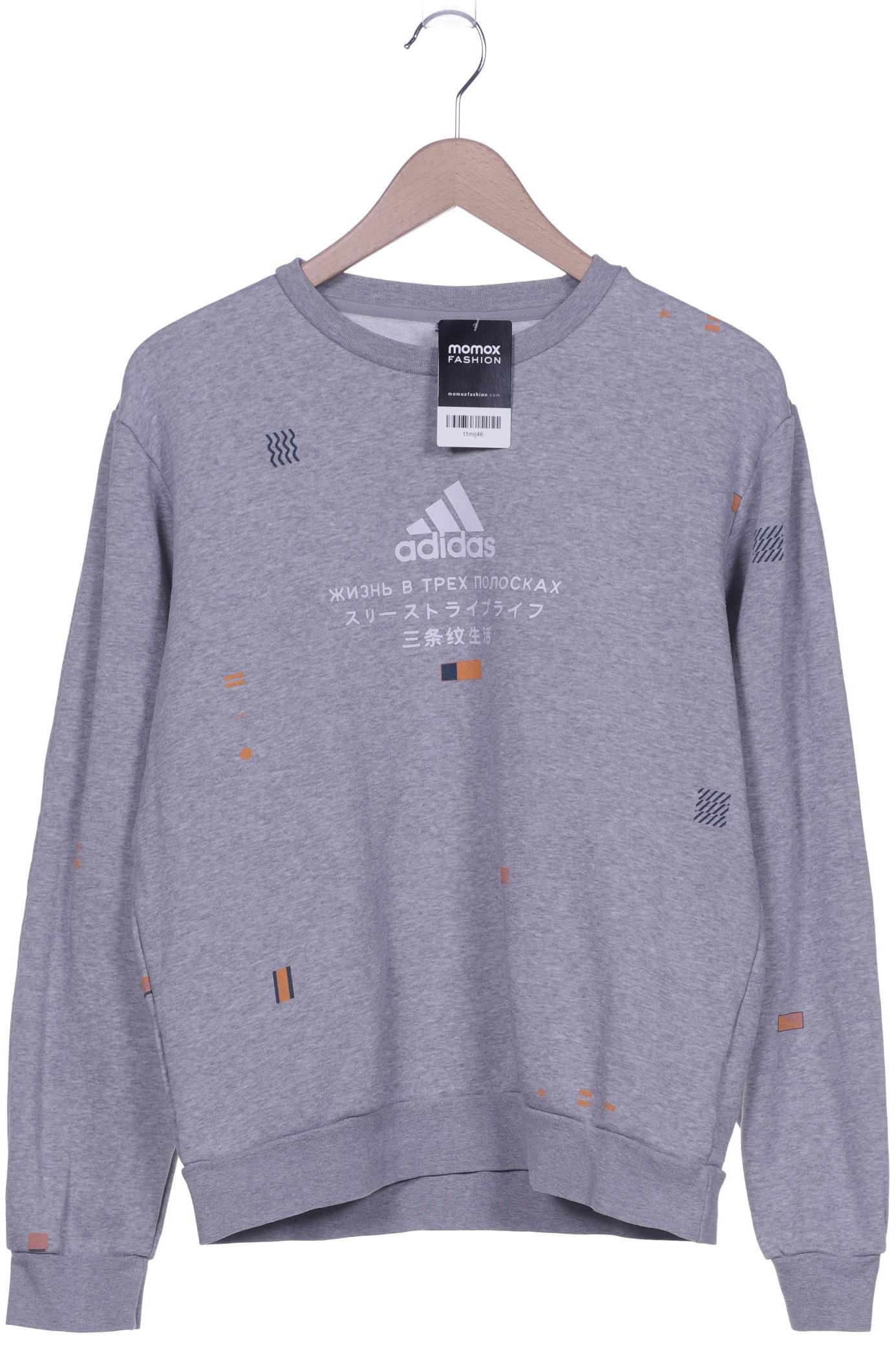 

adidas Damen Sweatshirt, grau, Gr. 44
