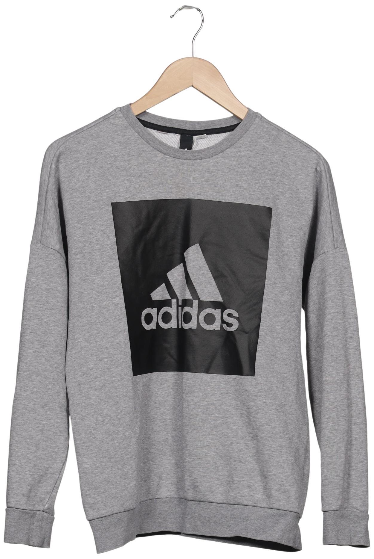 

adidas Damen Sweatshirt, grau, Gr. 36