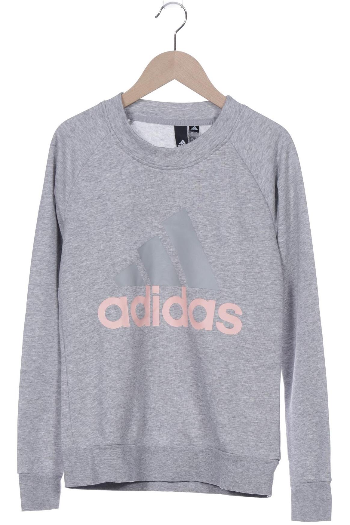 

adidas Damen Sweatshirt, grau, Gr. 34