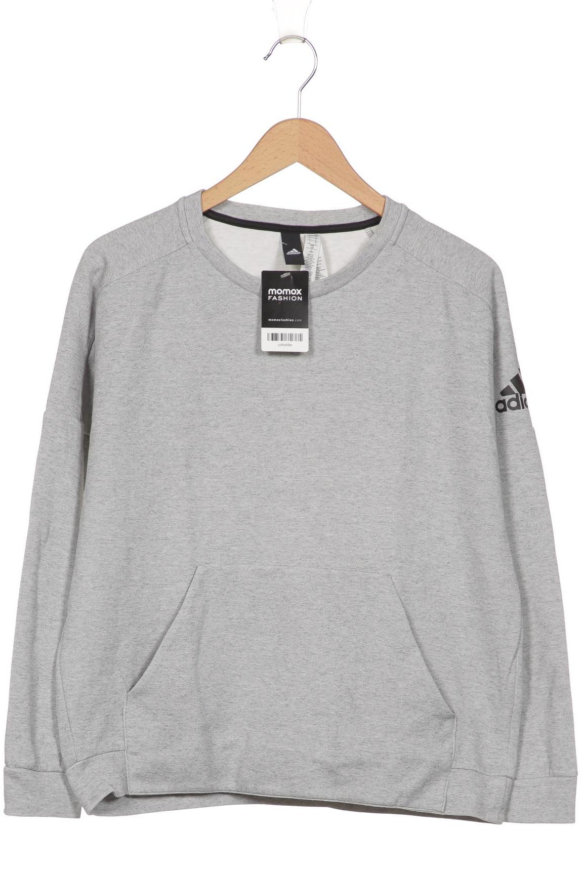 

adidas Damen Sweatshirt, grau, Gr. 42