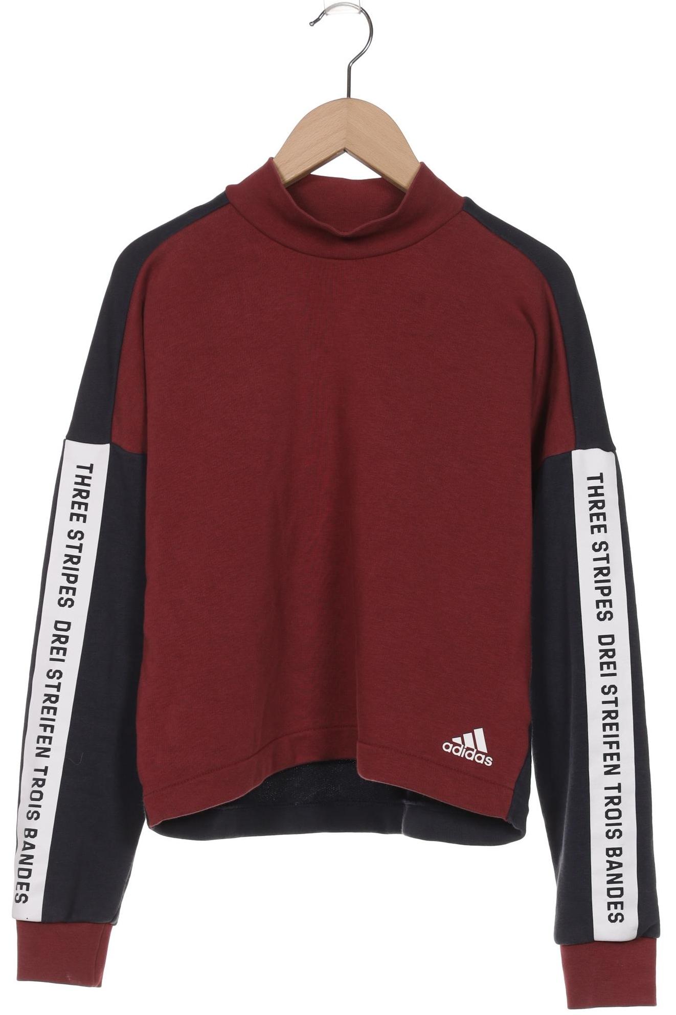 

adidas Damen Sweatshirt, bordeaux, Gr. 36