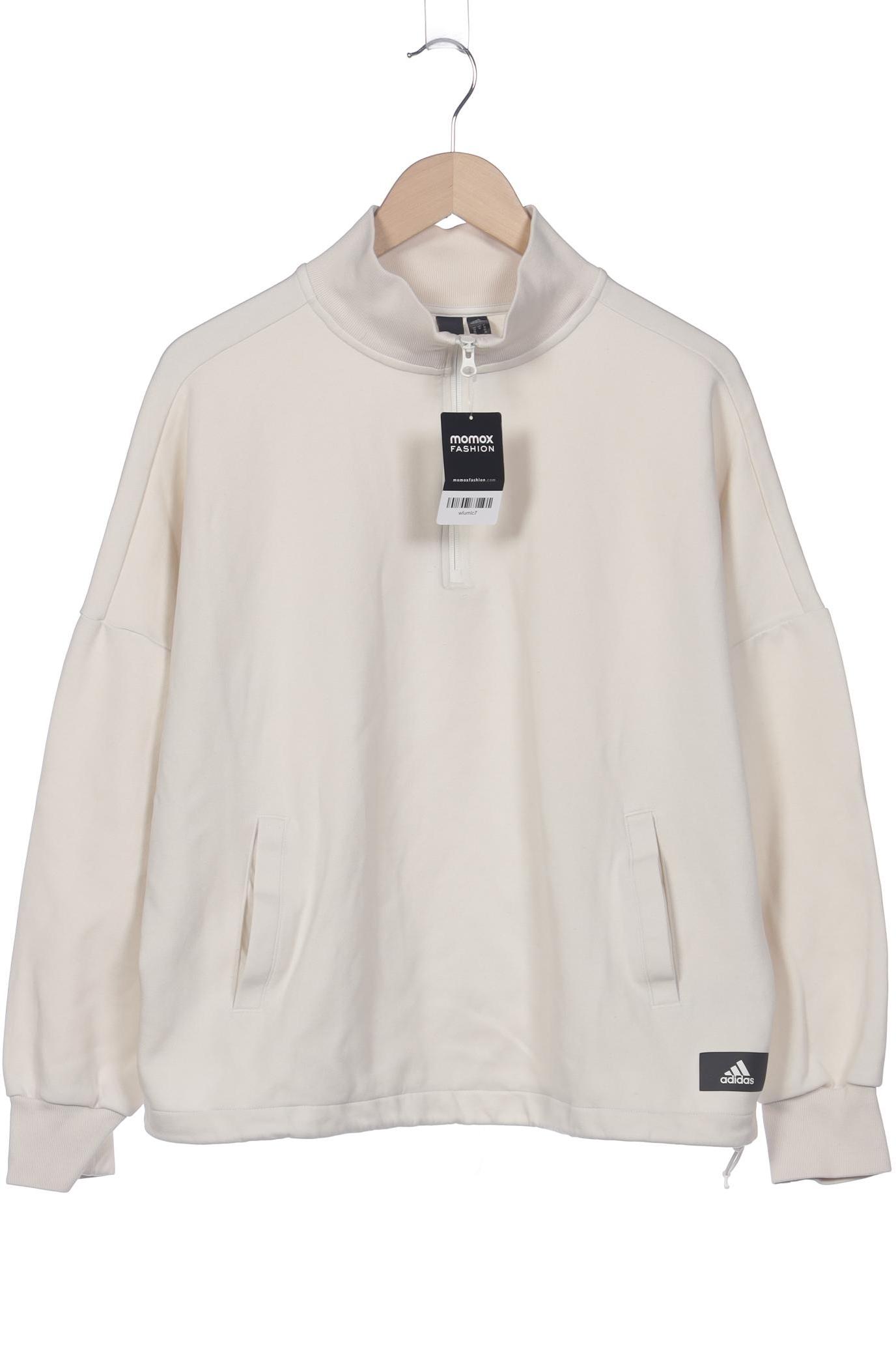 

adidas Damen Sweatshirt, cremeweiß, Gr. 44