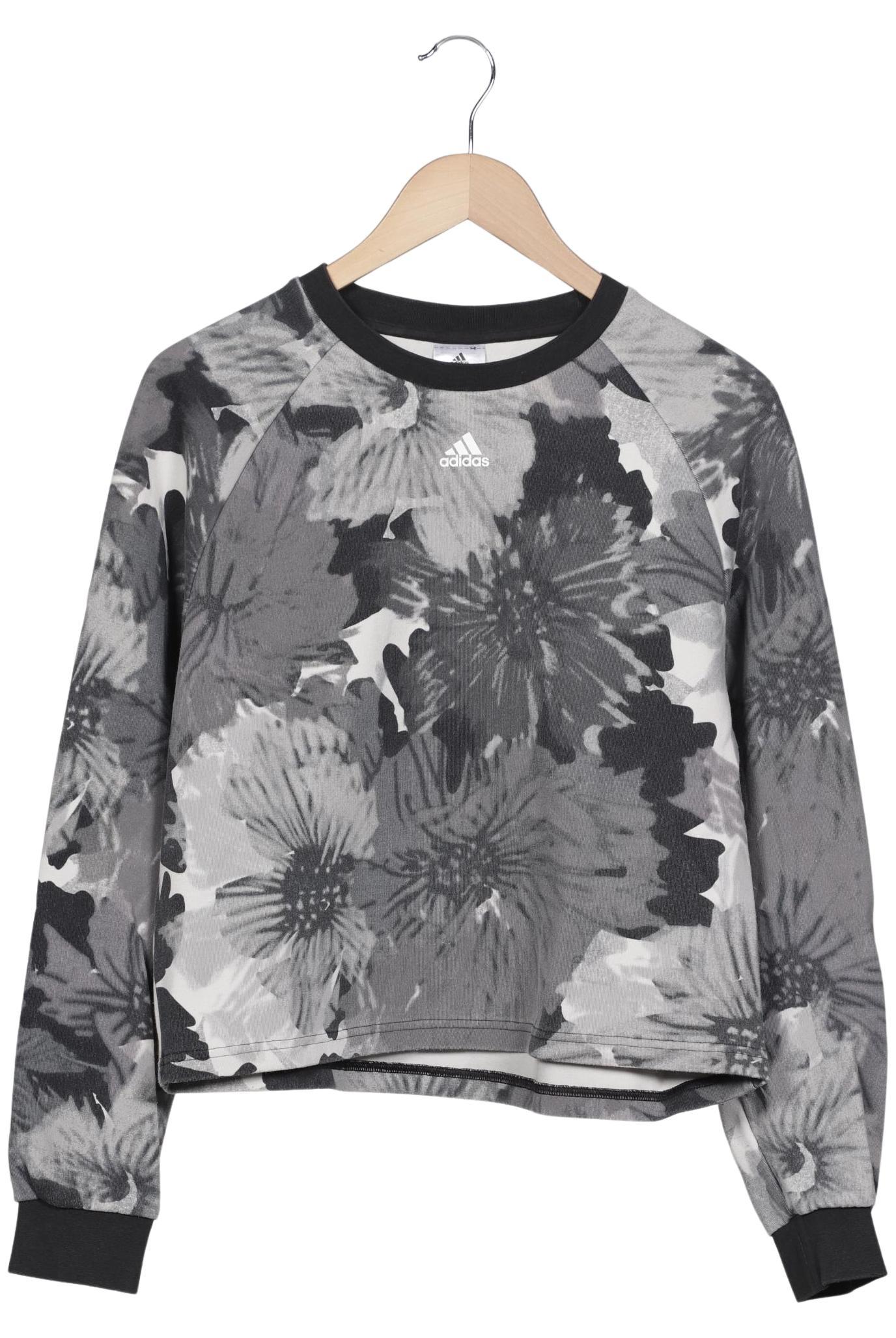 

adidas Damen Sweatshirt, grau, Gr. 36