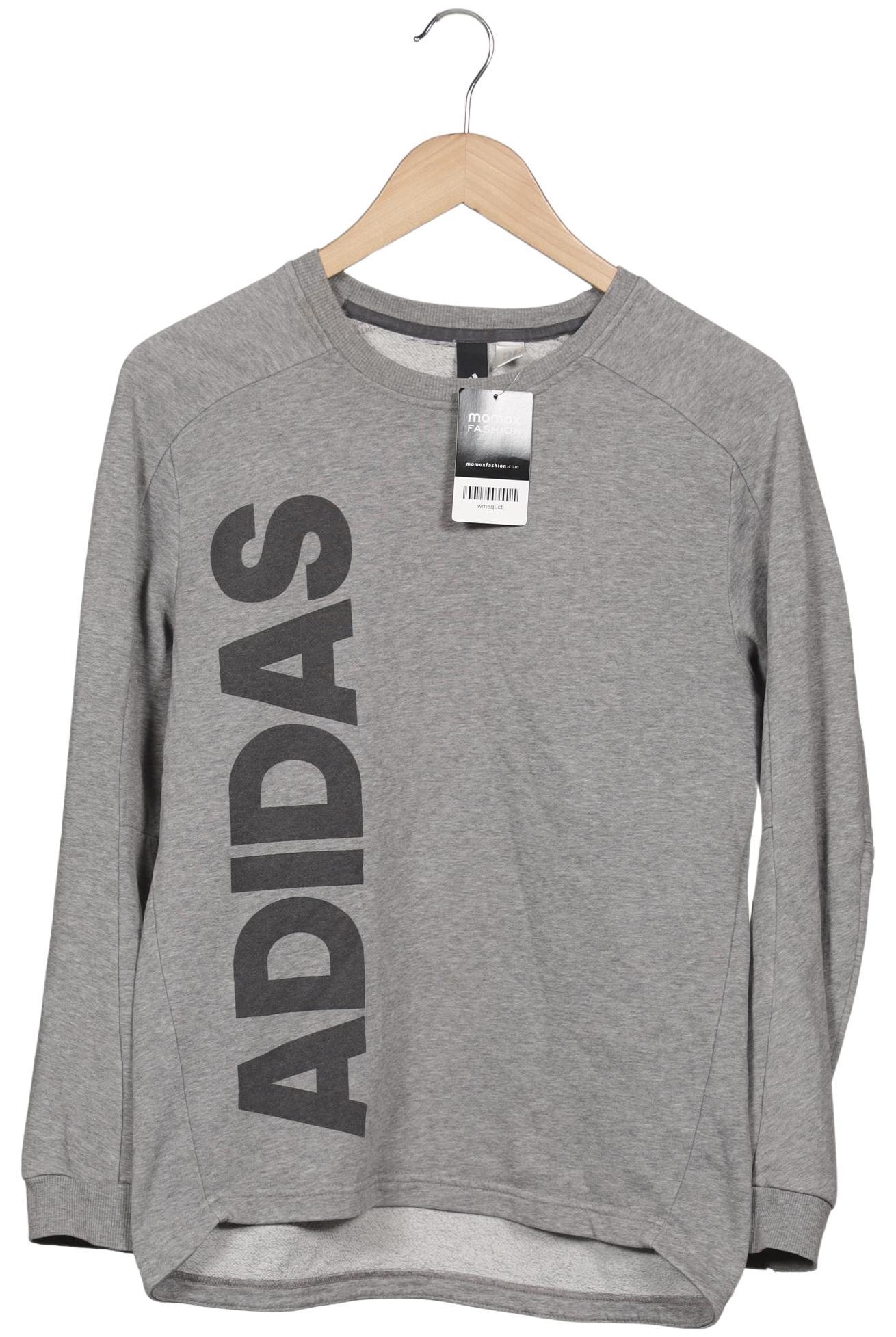 

adidas Damen Sweatshirt, grau, Gr. 34