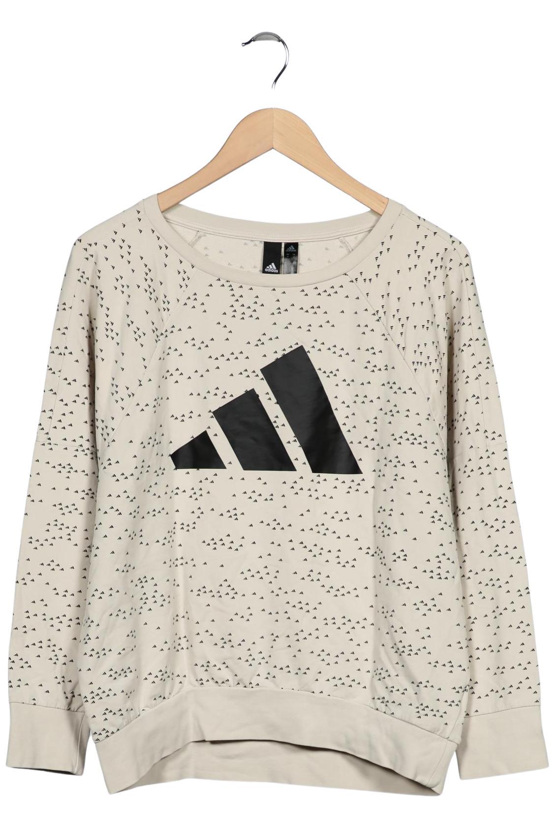 

adidas Damen Sweatshirt, beige, Gr. 38