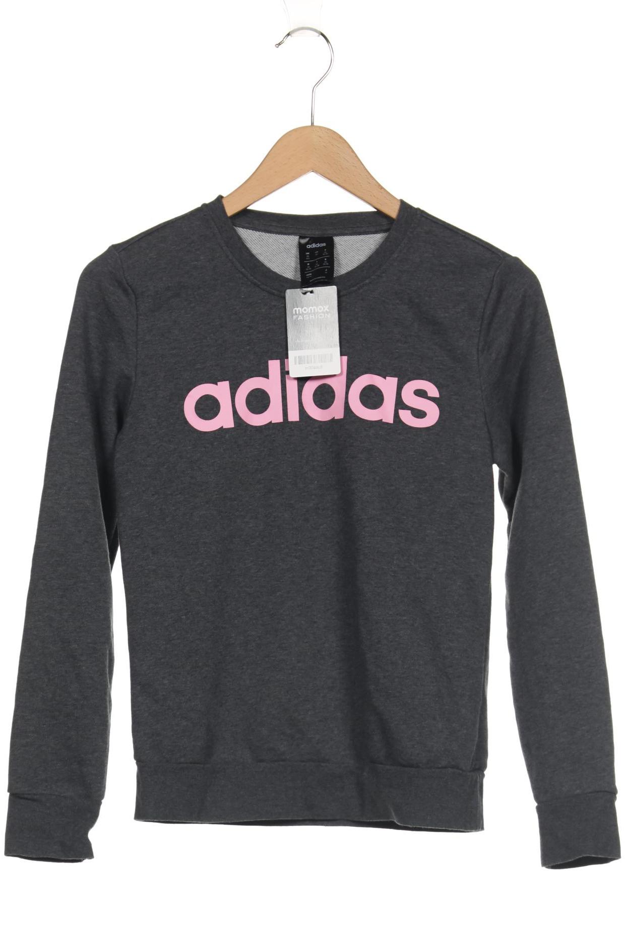 

adidas Damen Sweatshirt, grau, Gr. 34