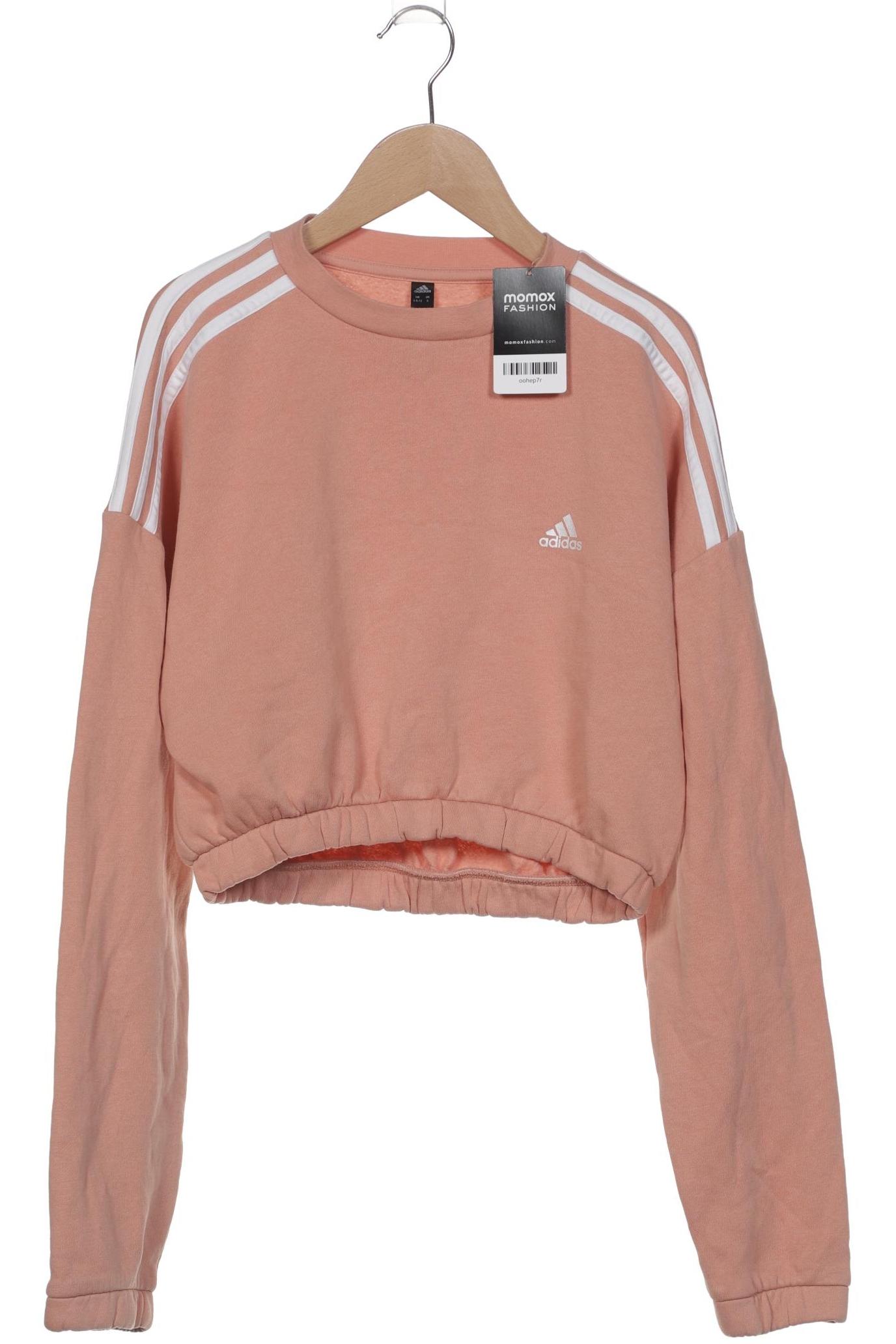 

adidas Damen Sweatshirt, orange, Gr. 34