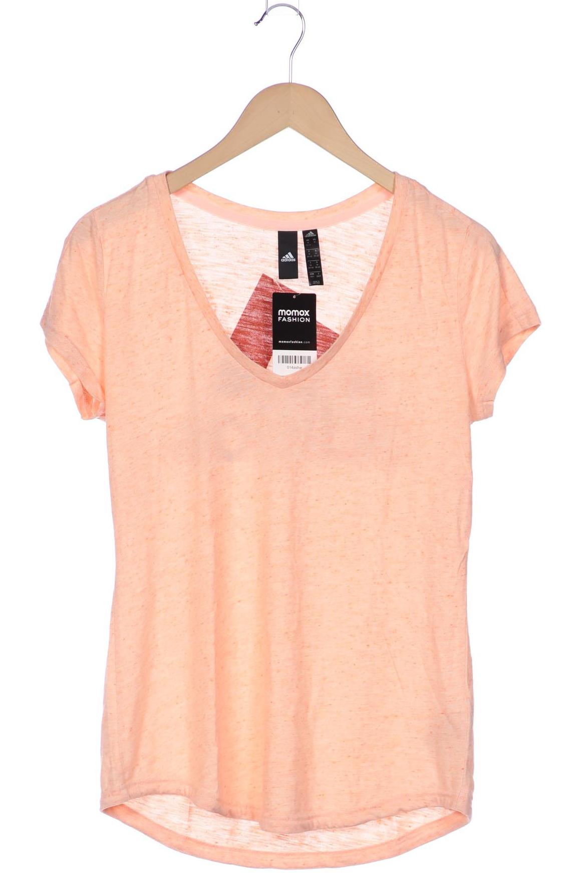 

adidas Damen T-Shirt, orange, Gr. 38