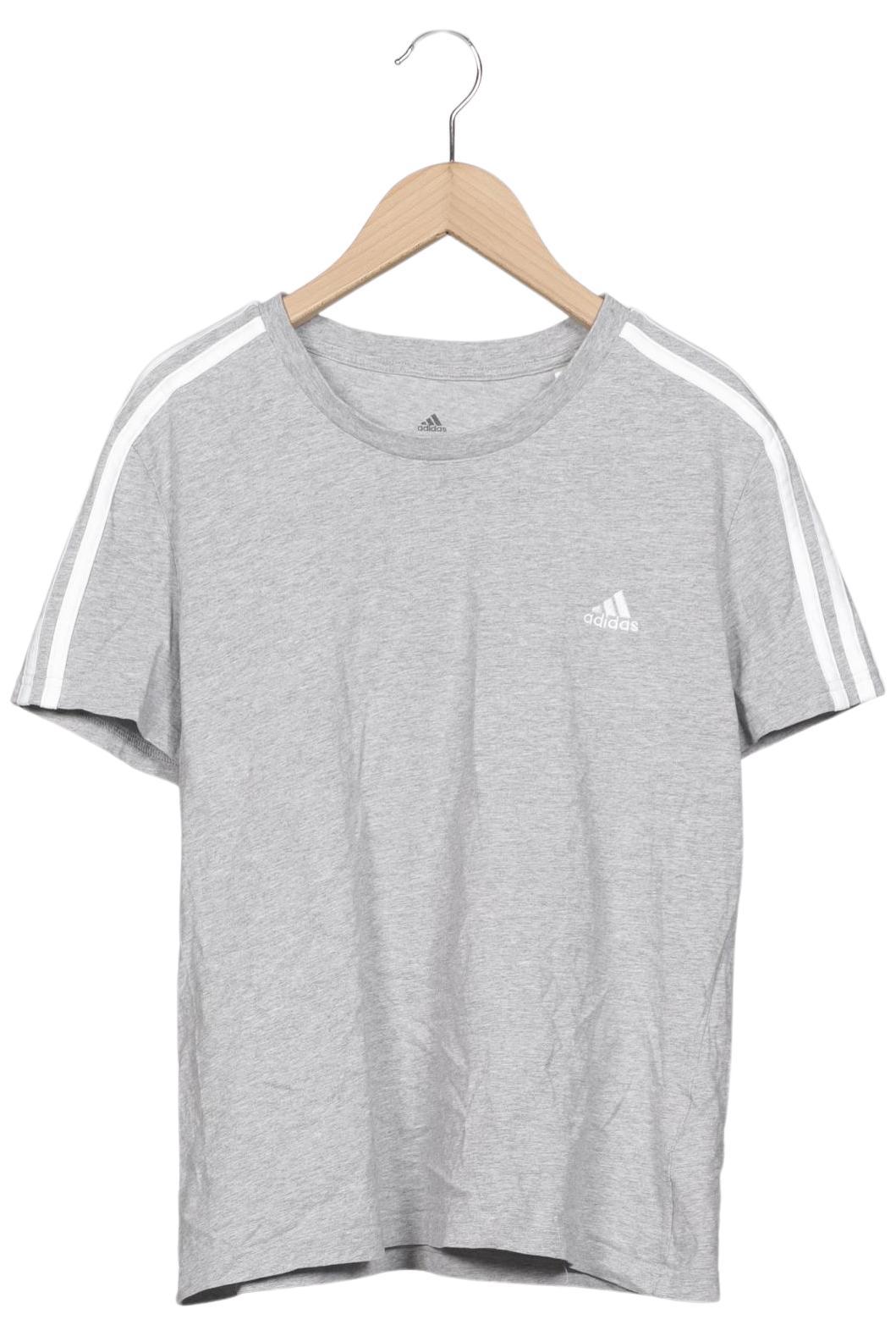 

adidas Damen T-Shirt, grau, Gr. 42