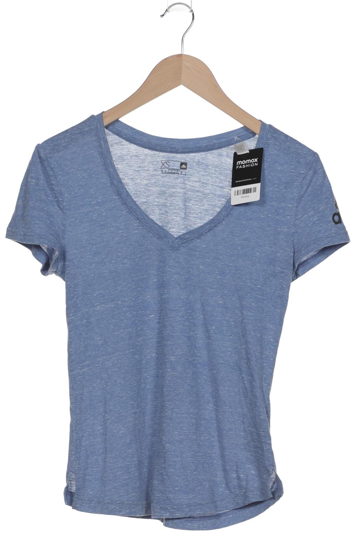 

adidas Damen T-Shirt, blau, Gr. 34