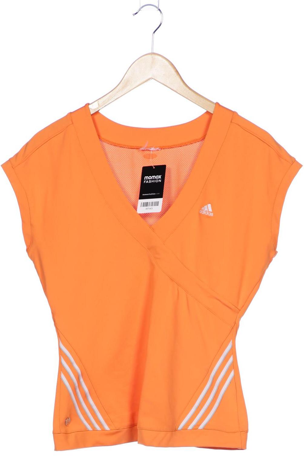 

adidas Damen T-Shirt, orange, Gr. 38