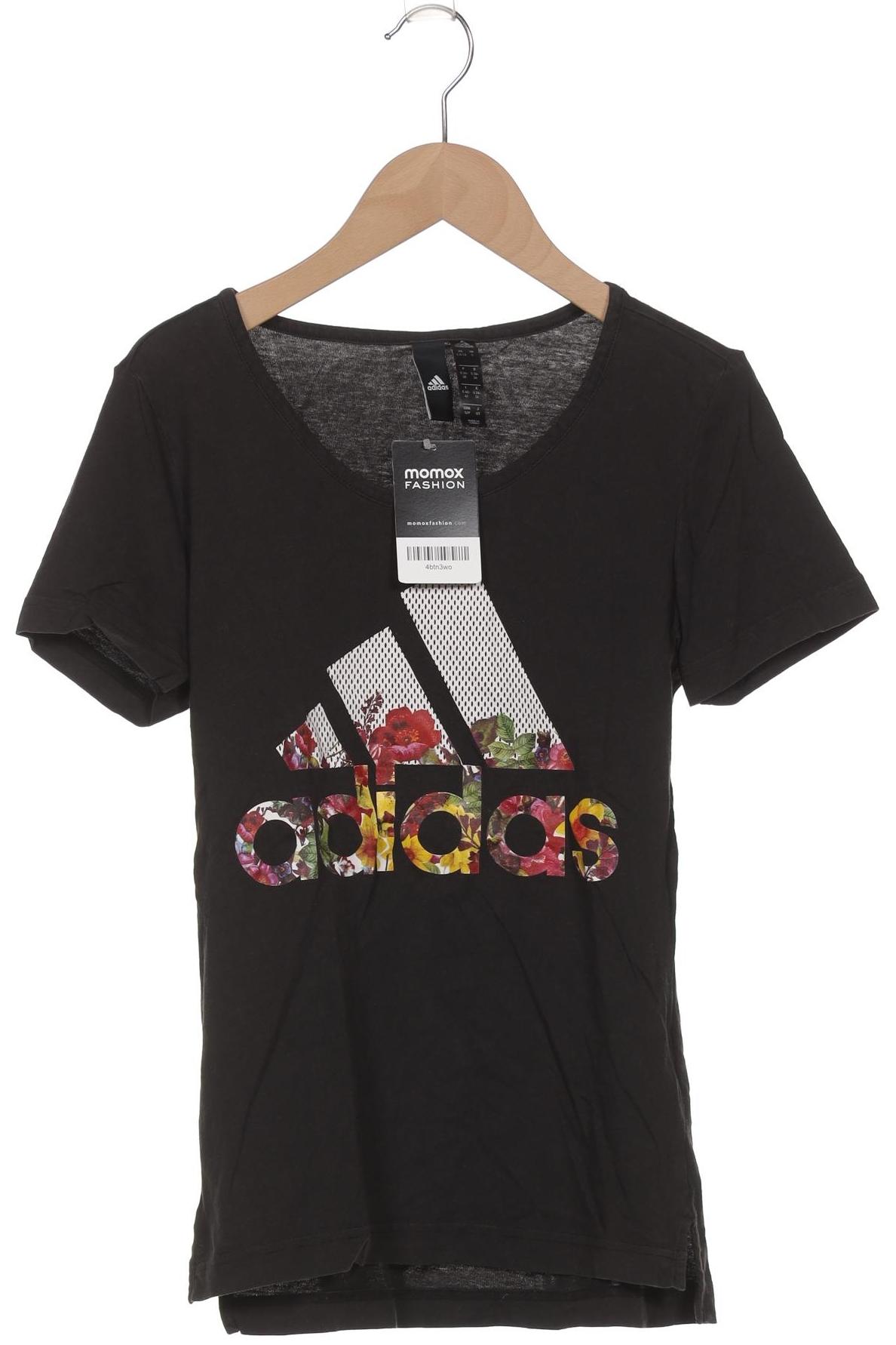 

adidas Damen T-Shirt, schwarz, Gr. 36