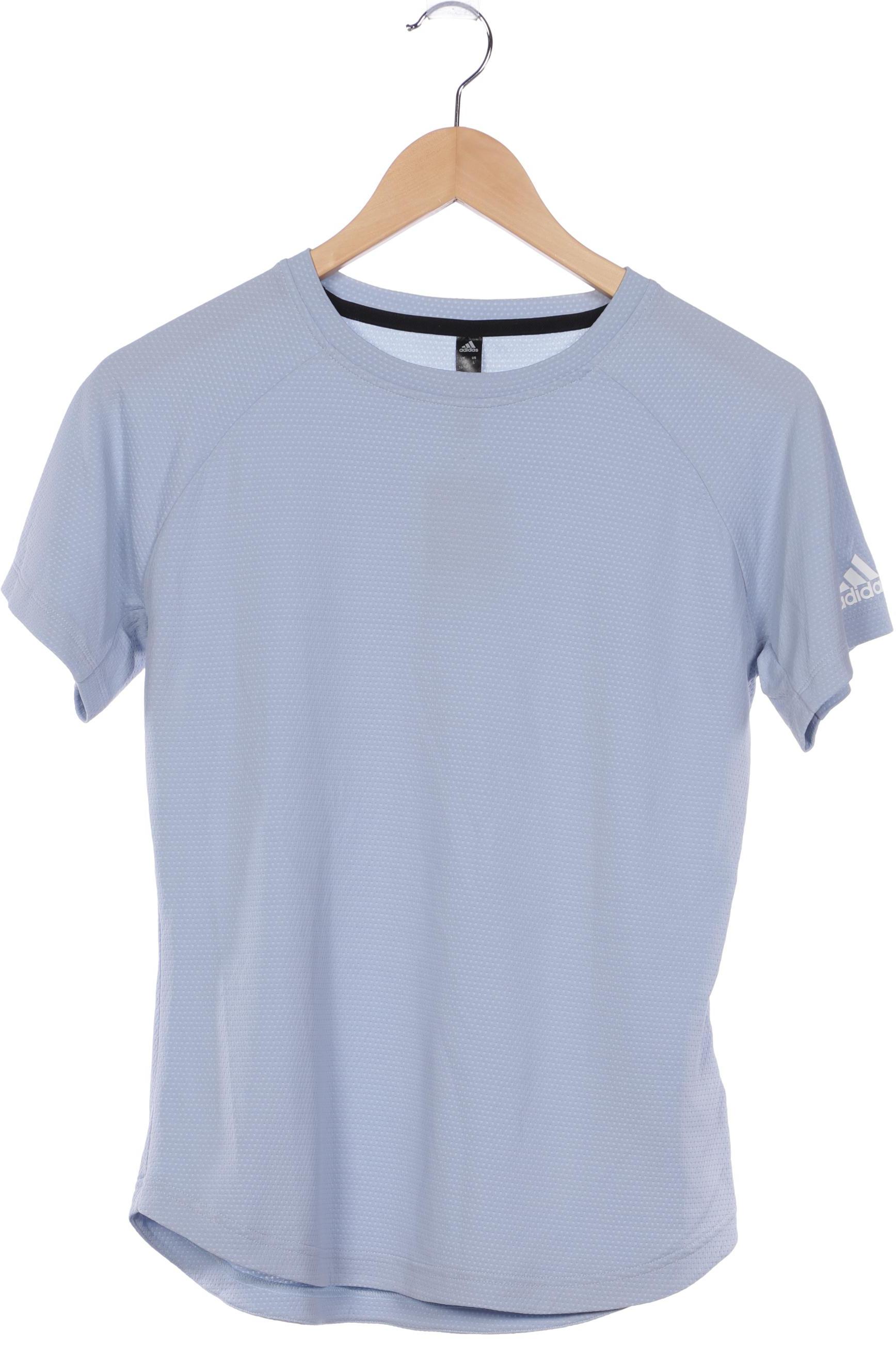 

adidas Damen T-Shirt, blau, Gr. 42