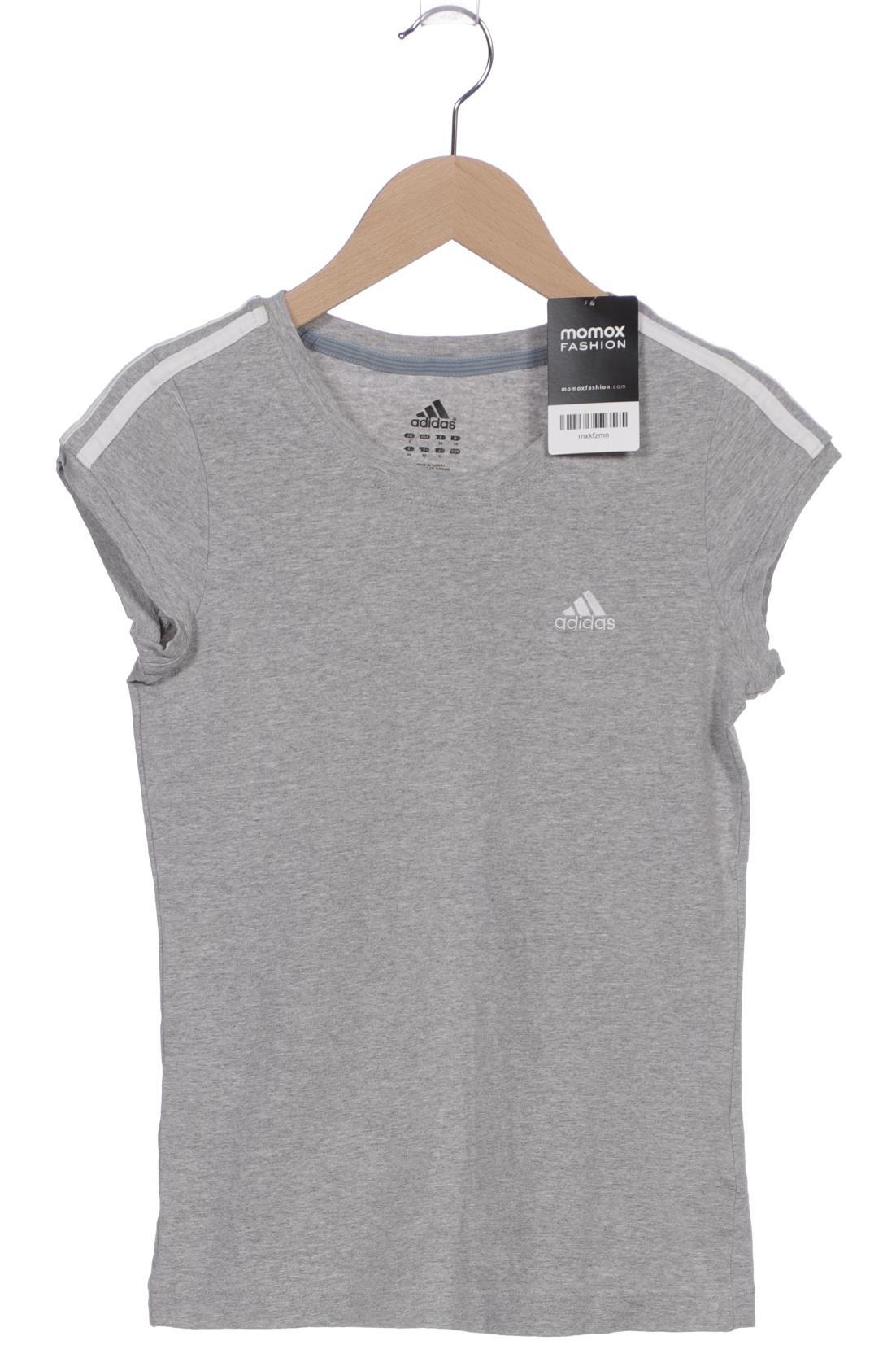 

adidas Damen T-Shirt, grau, Gr. 34