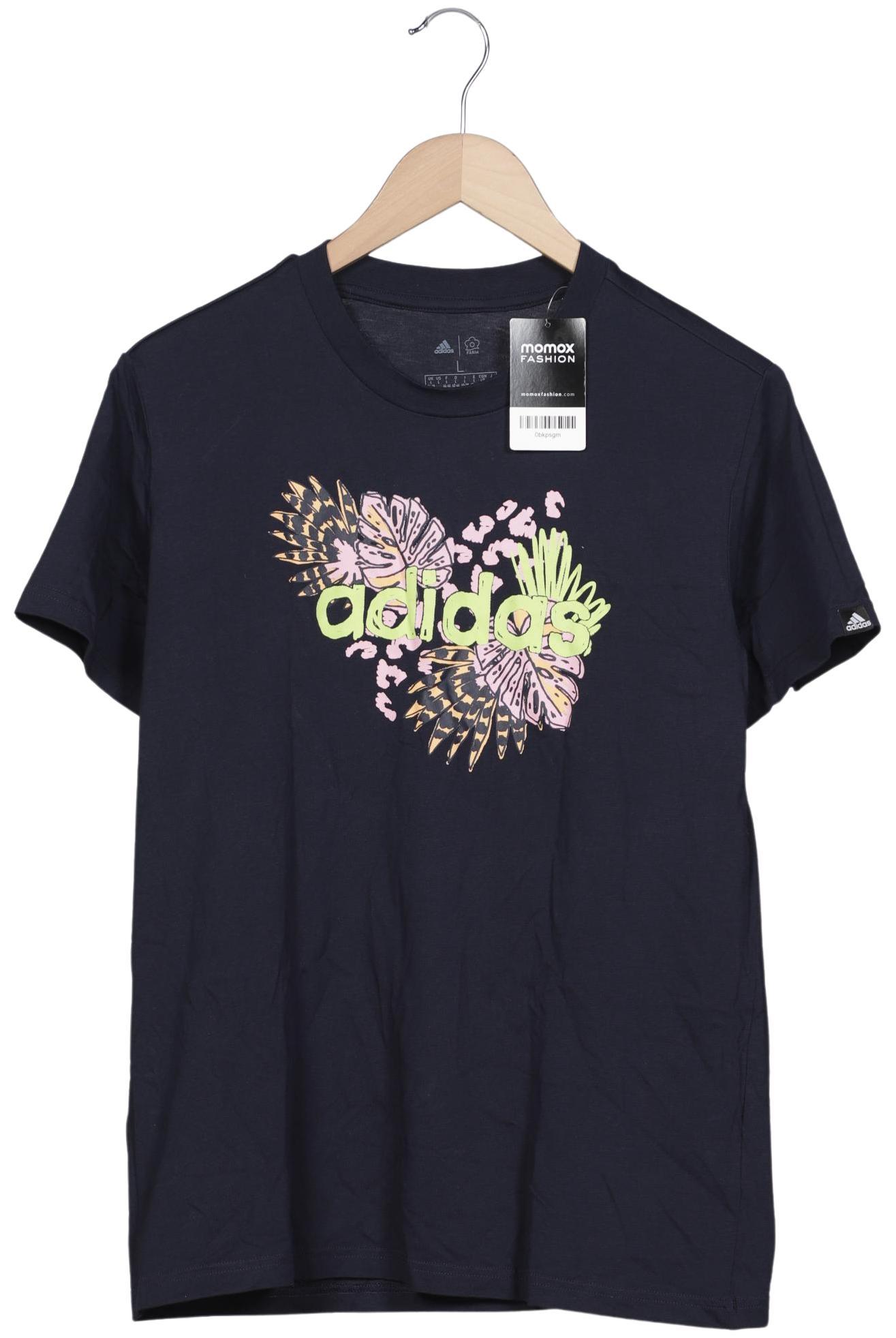 

adidas Damen T-Shirt, marineblau, Gr. 42