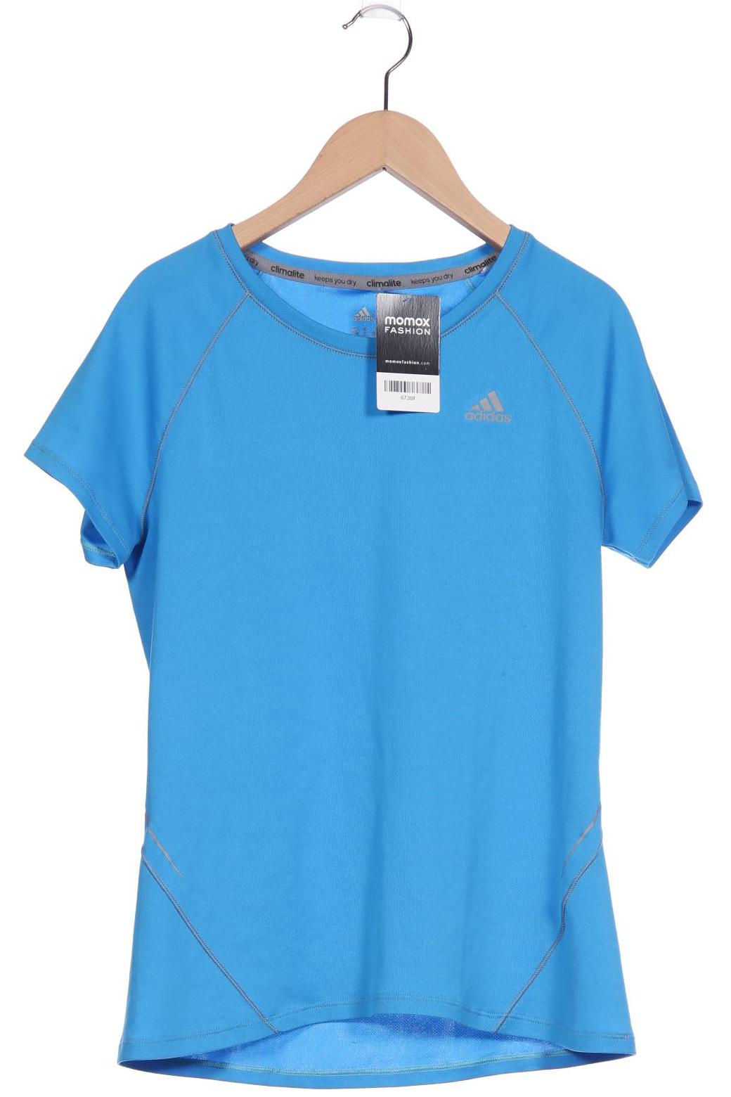 

adidas Damen T-Shirt, blau, Gr. 36