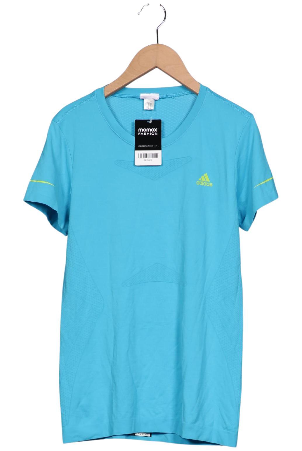 

adidas Damen T-Shirt, blau, Gr. 36