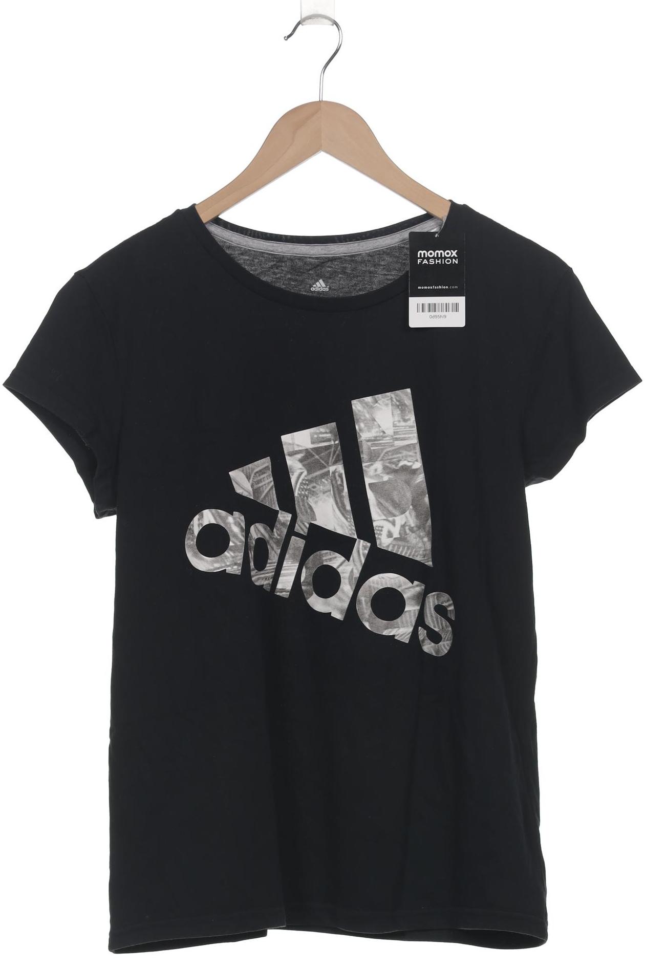 

adidas Damen T-Shirt, schwarz, Gr. 44