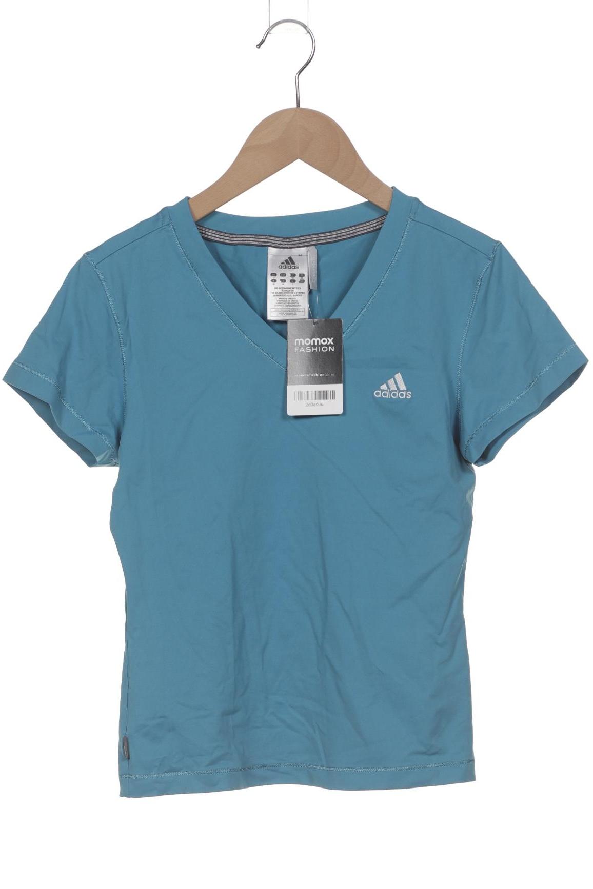 

adidas Damen T-Shirt, blau, Gr. 38
