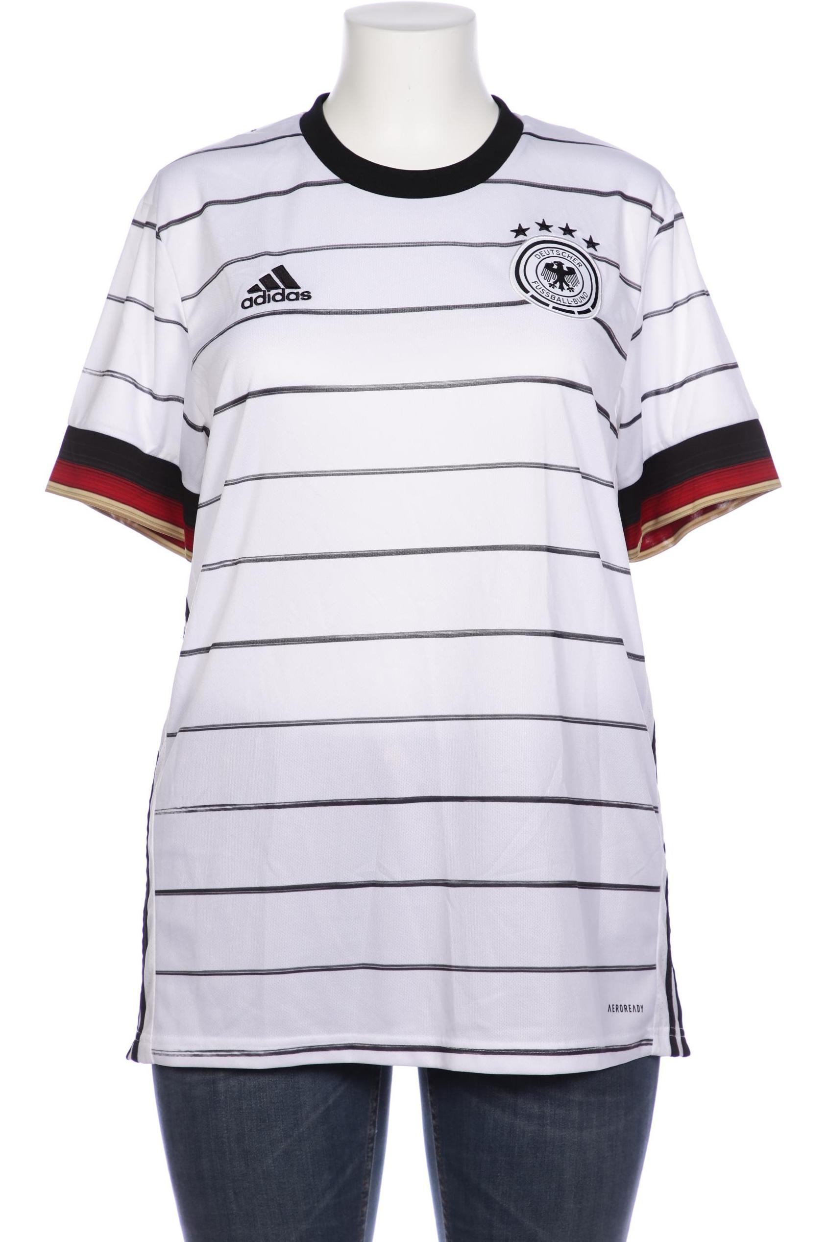 

adidas Damen T-Shirt, weiß, Gr. 42