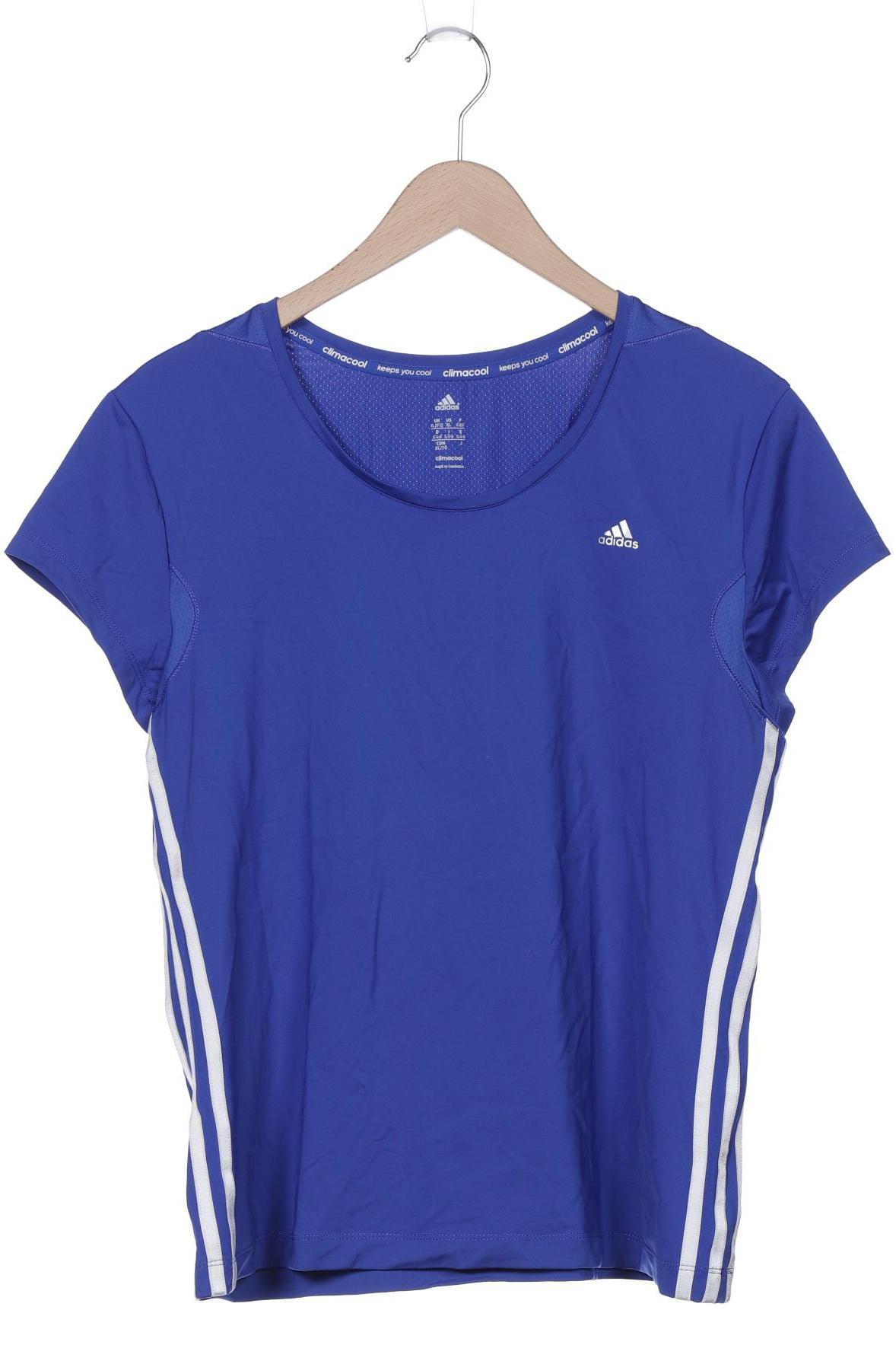 

adidas Damen T-Shirt, blau, Gr. 44