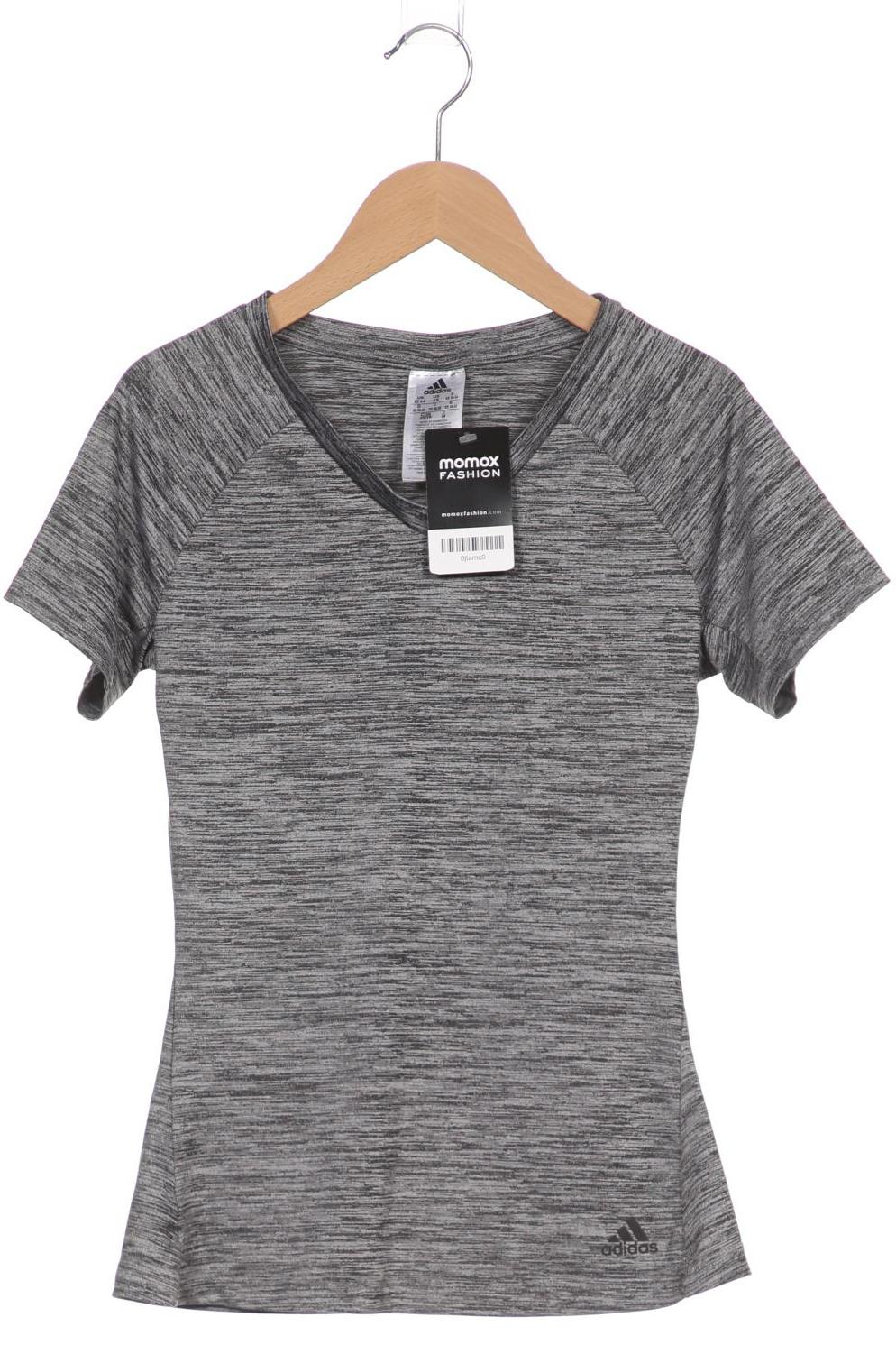 

adidas Damen T-Shirt, grau, Gr. 34