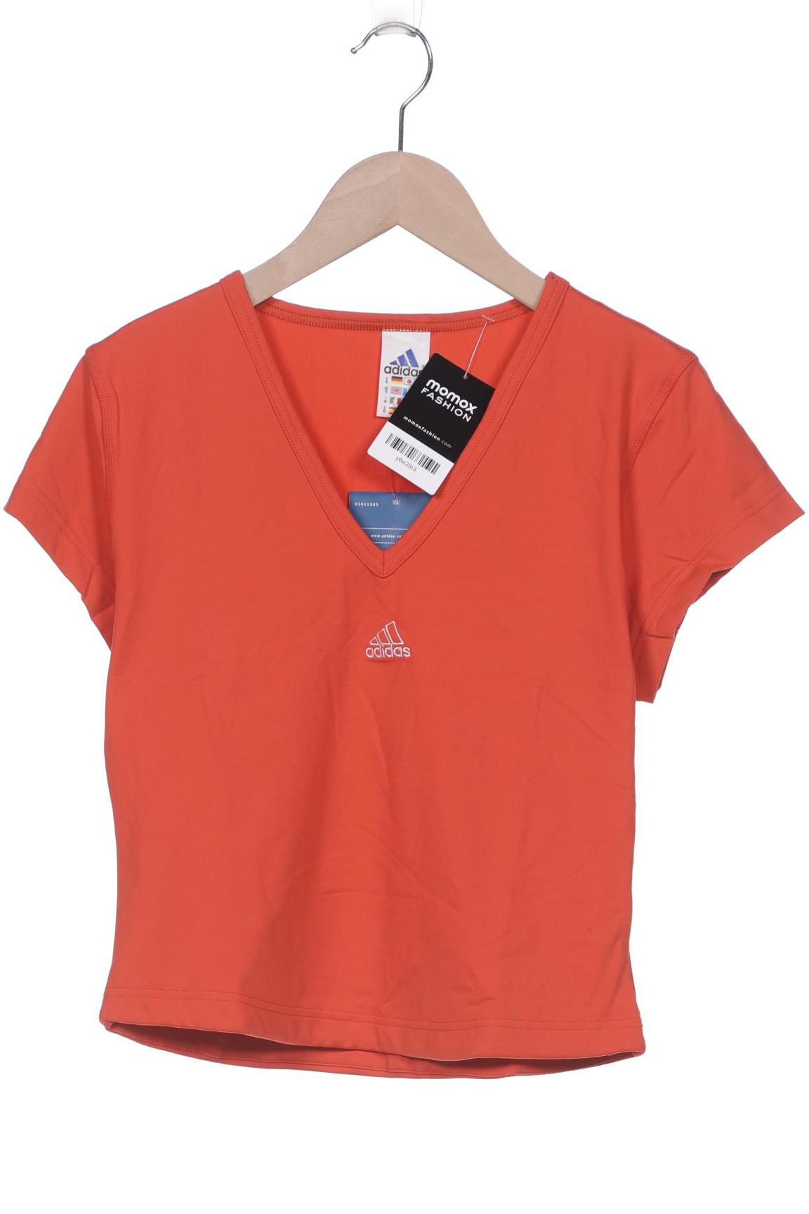 

adidas Damen T-Shirt, orange, Gr. 42