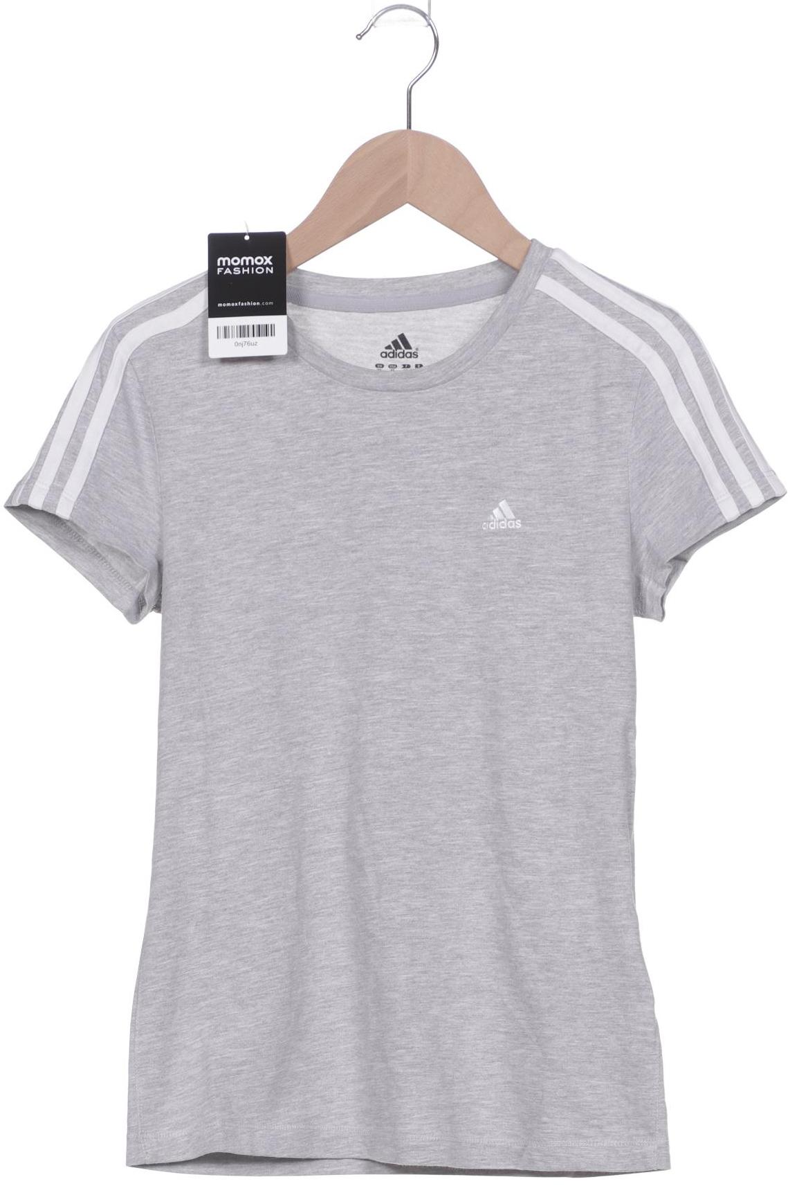 

adidas Damen T-Shirt, grau, Gr. 34