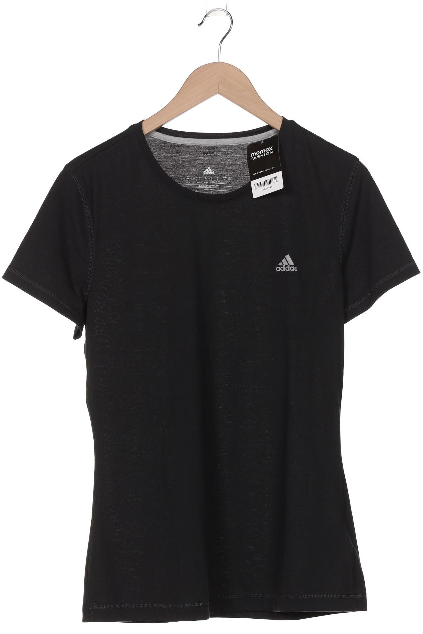 

adidas Damen T-Shirt, schwarz, Gr. 42