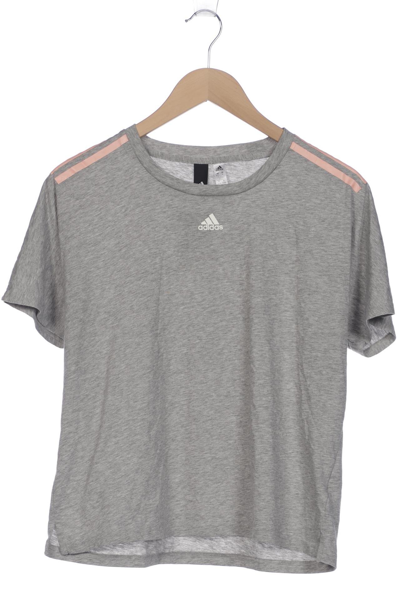 

adidas Damen T-Shirt, grau, Gr. 38