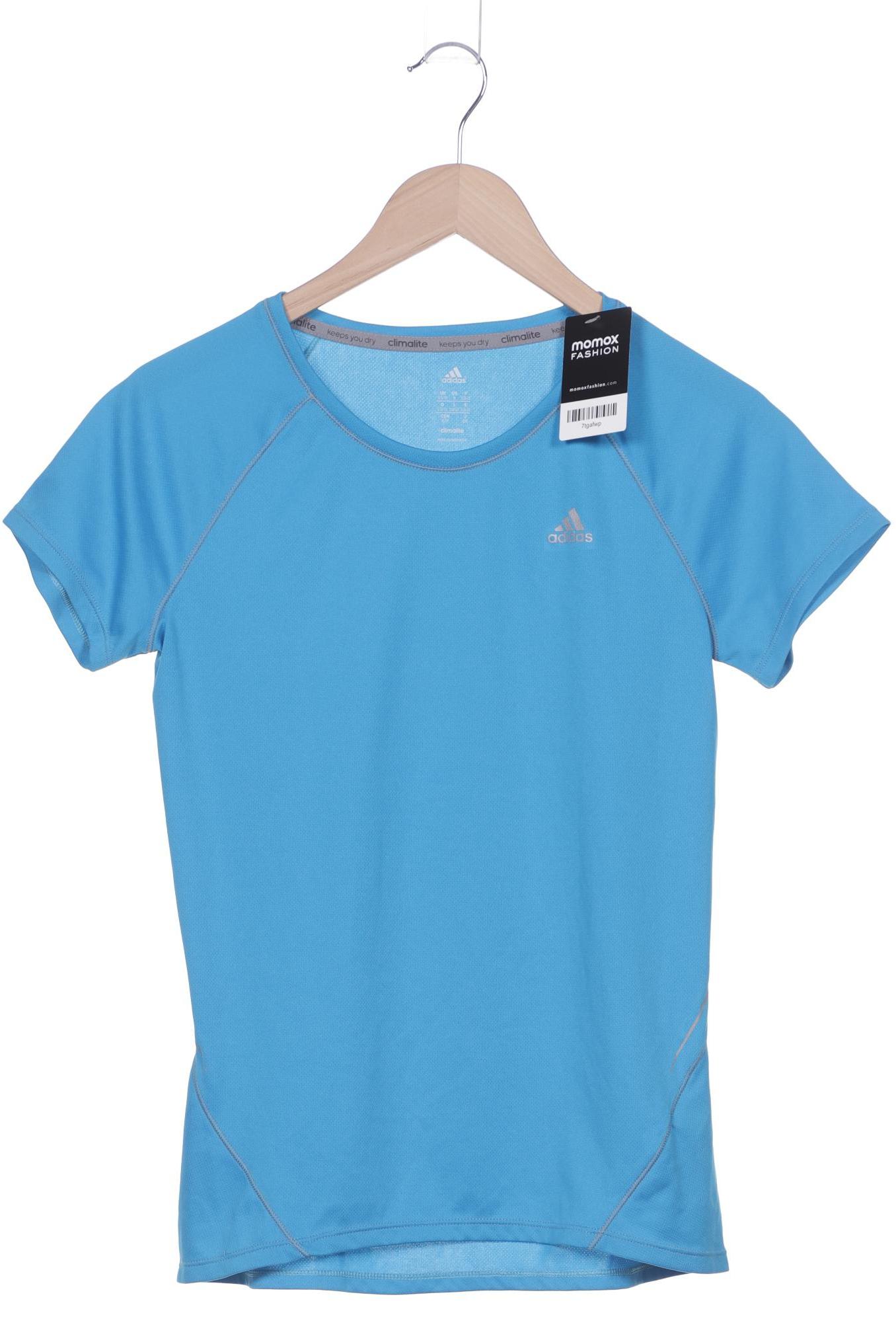 

adidas Damen T-Shirt, blau, Gr. 36