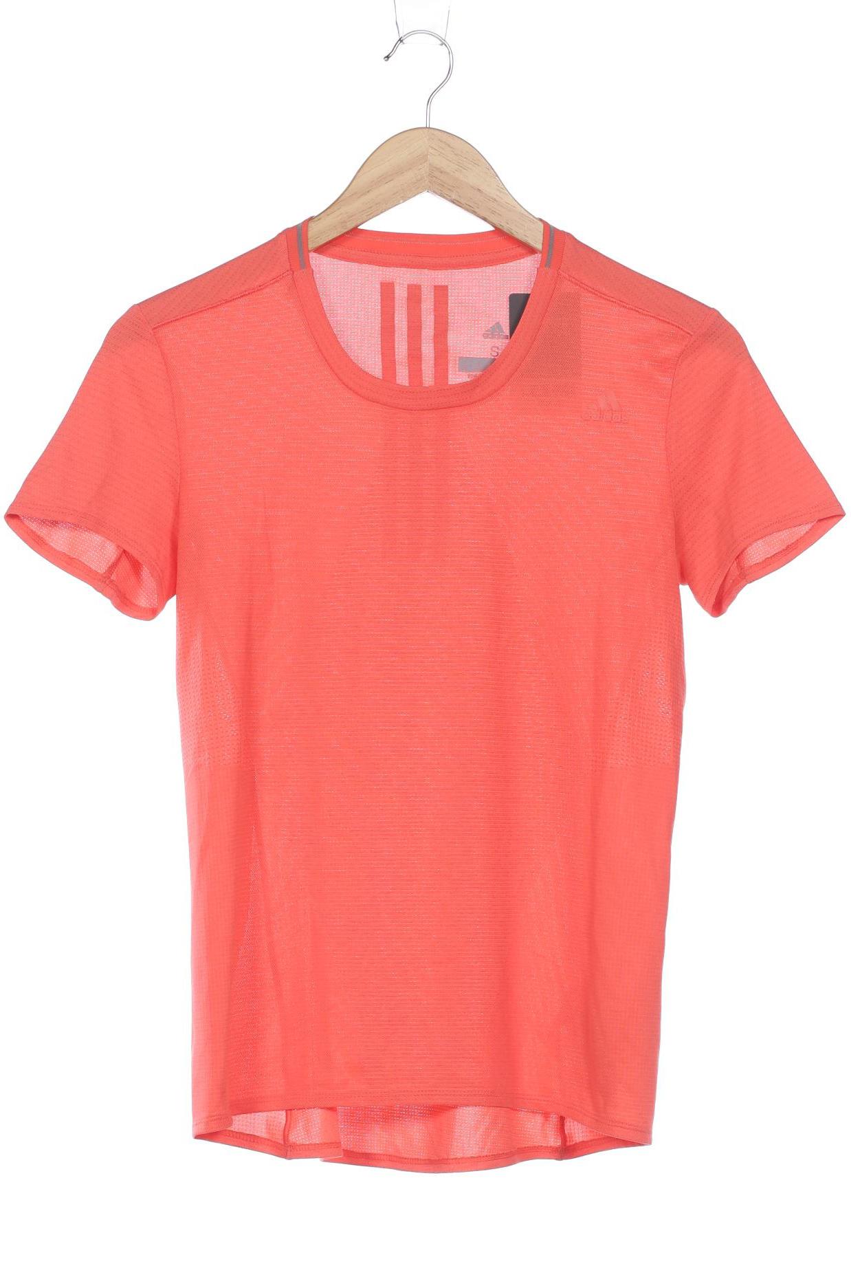 

adidas Damen T-Shirt, orange, Gr. 34