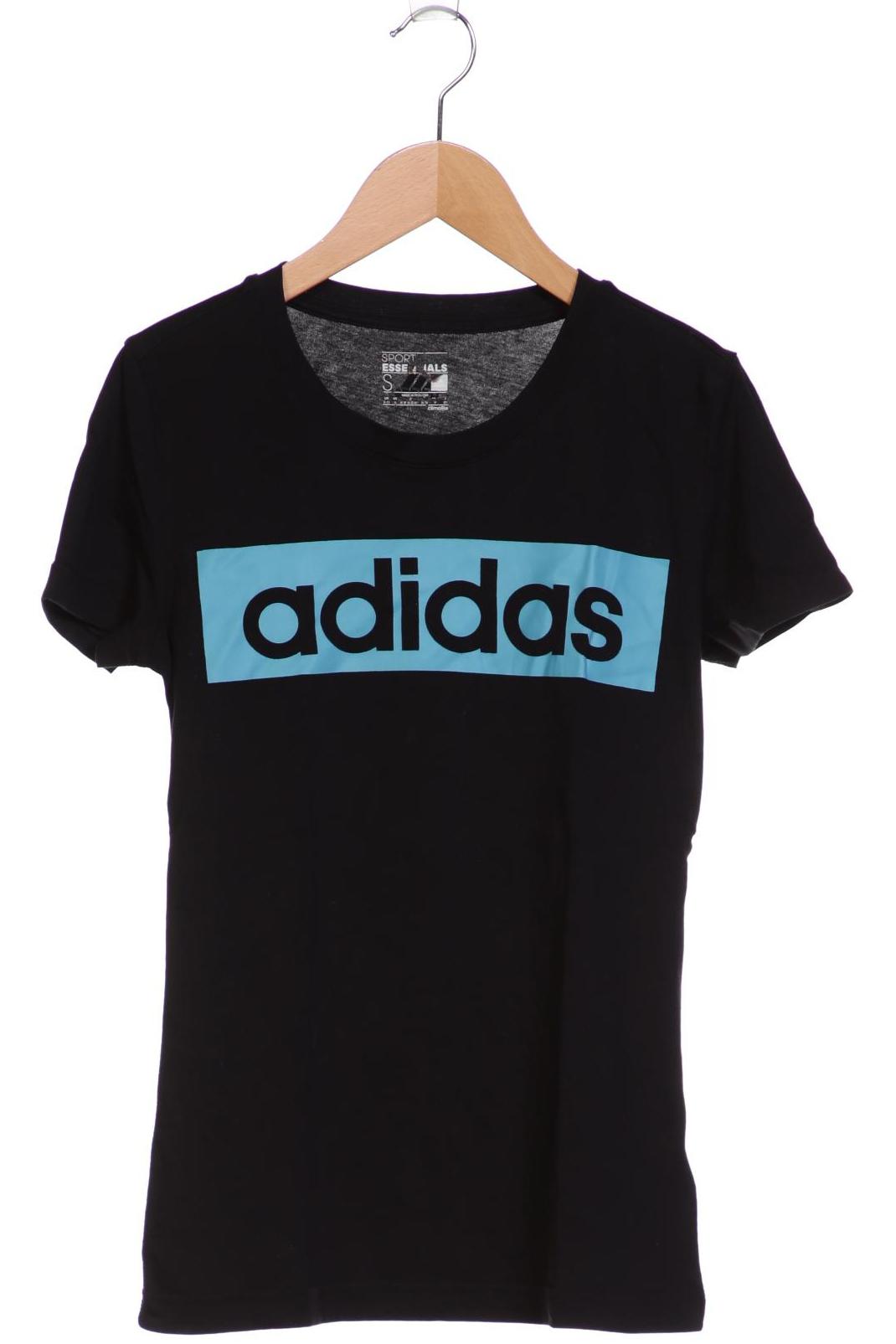 

adidas Damen T-Shirt, schwarz, Gr. 36