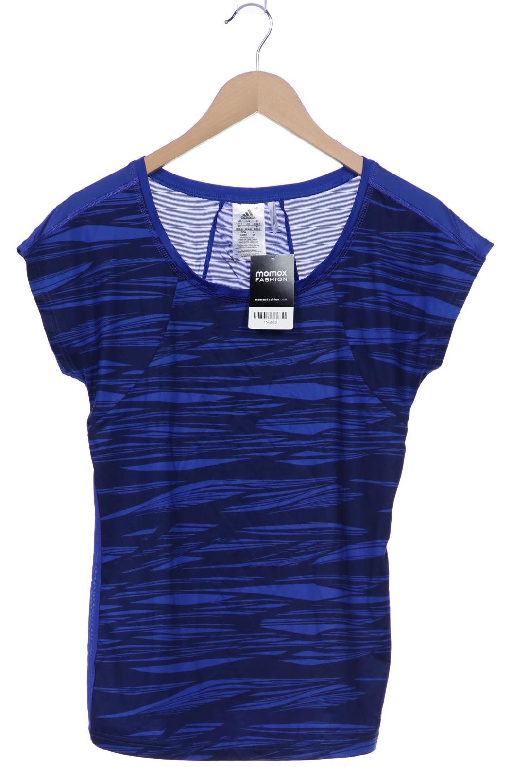 

adidas Damen T-Shirt, blau, Gr. 34