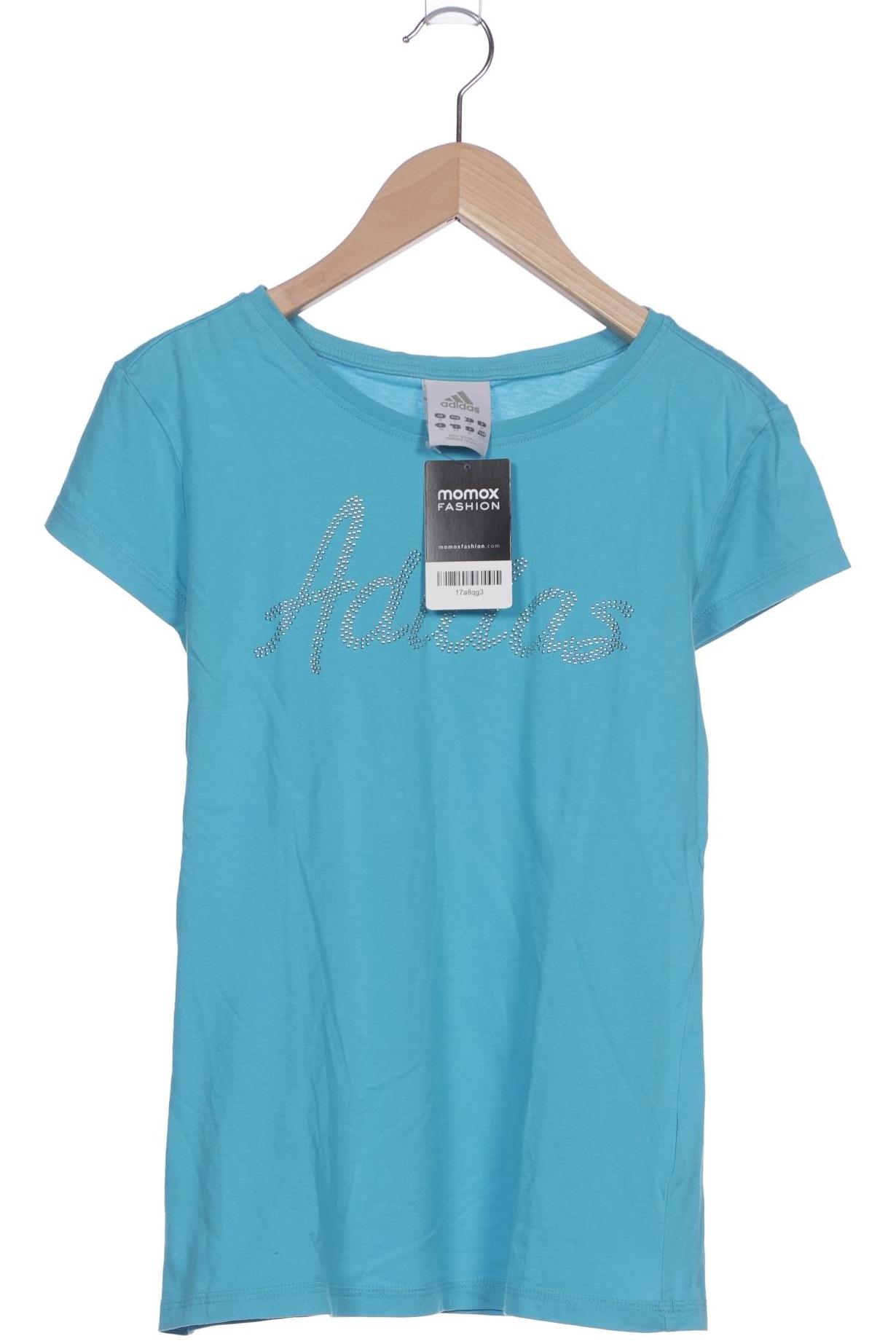 

adidas Damen T-Shirt, blau, Gr. 36