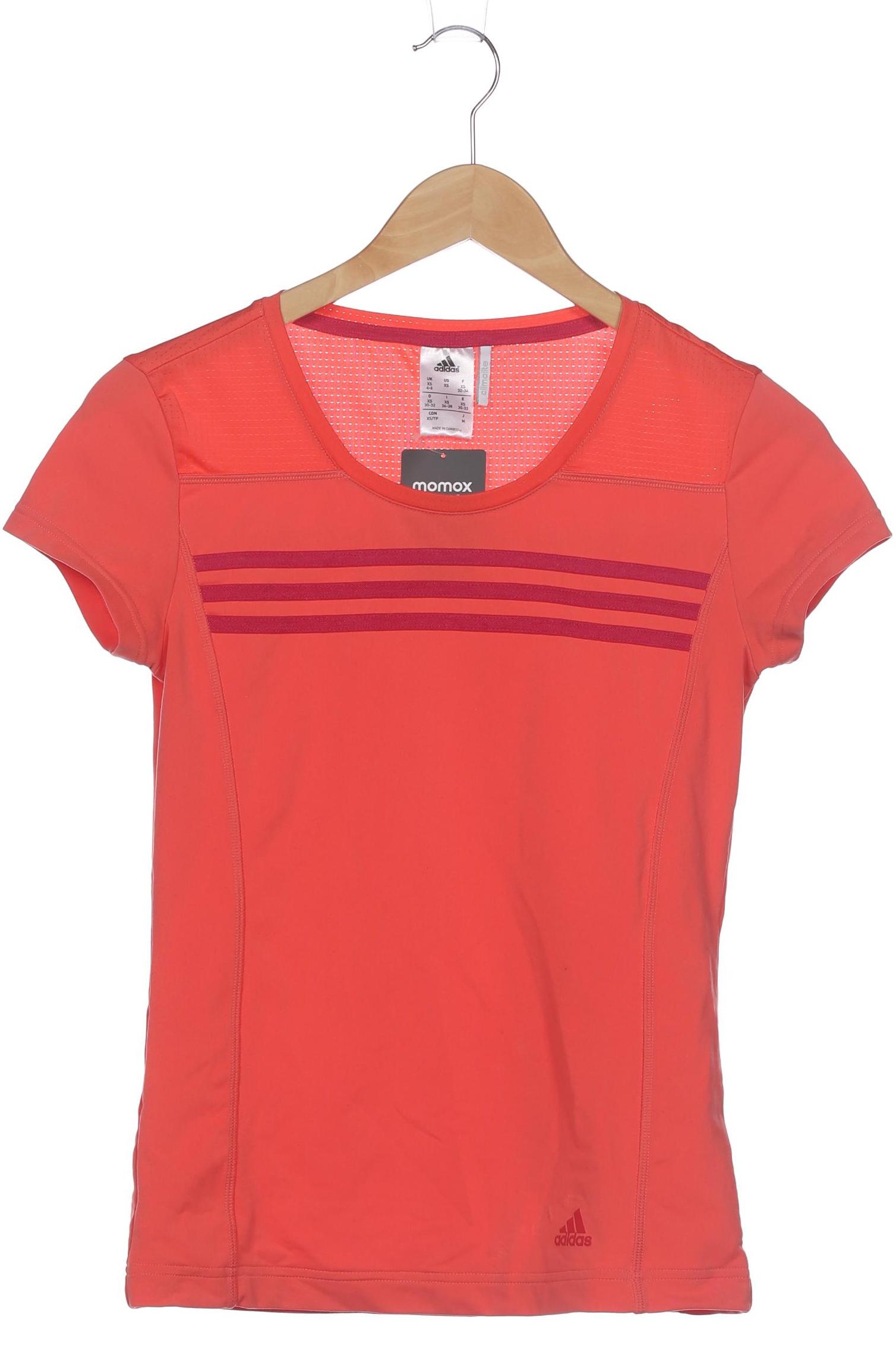 

adidas Damen T-Shirt, orange, Gr. 34