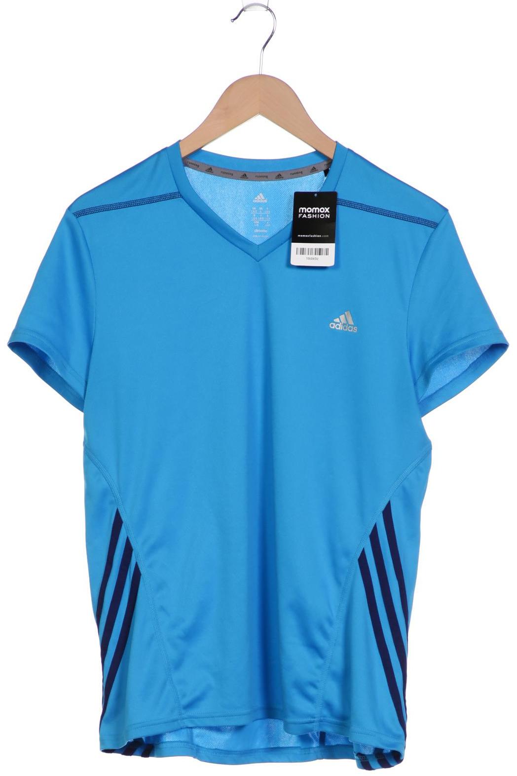 

adidas Damen T-Shirt, blau, Gr. 42