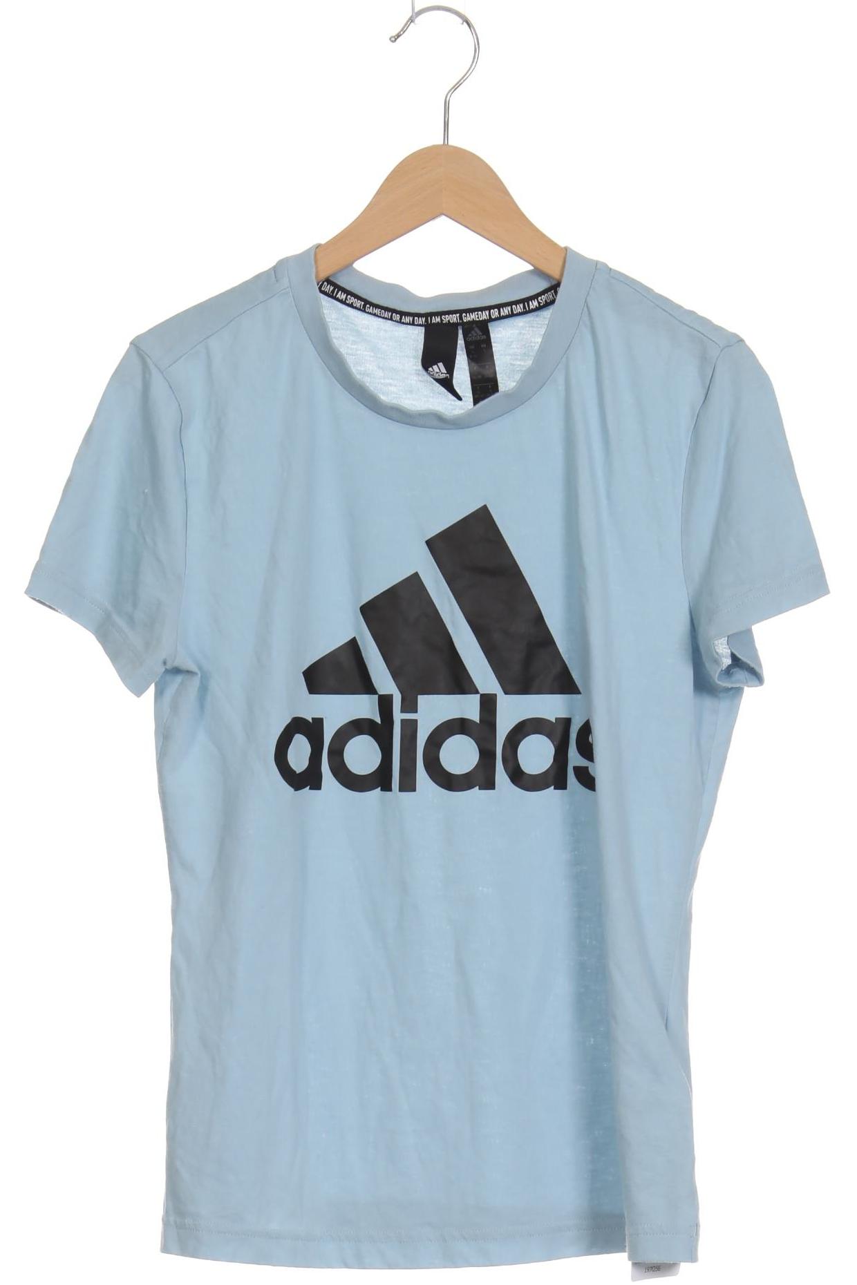 

adidas Damen T-Shirt, blau, Gr. 36