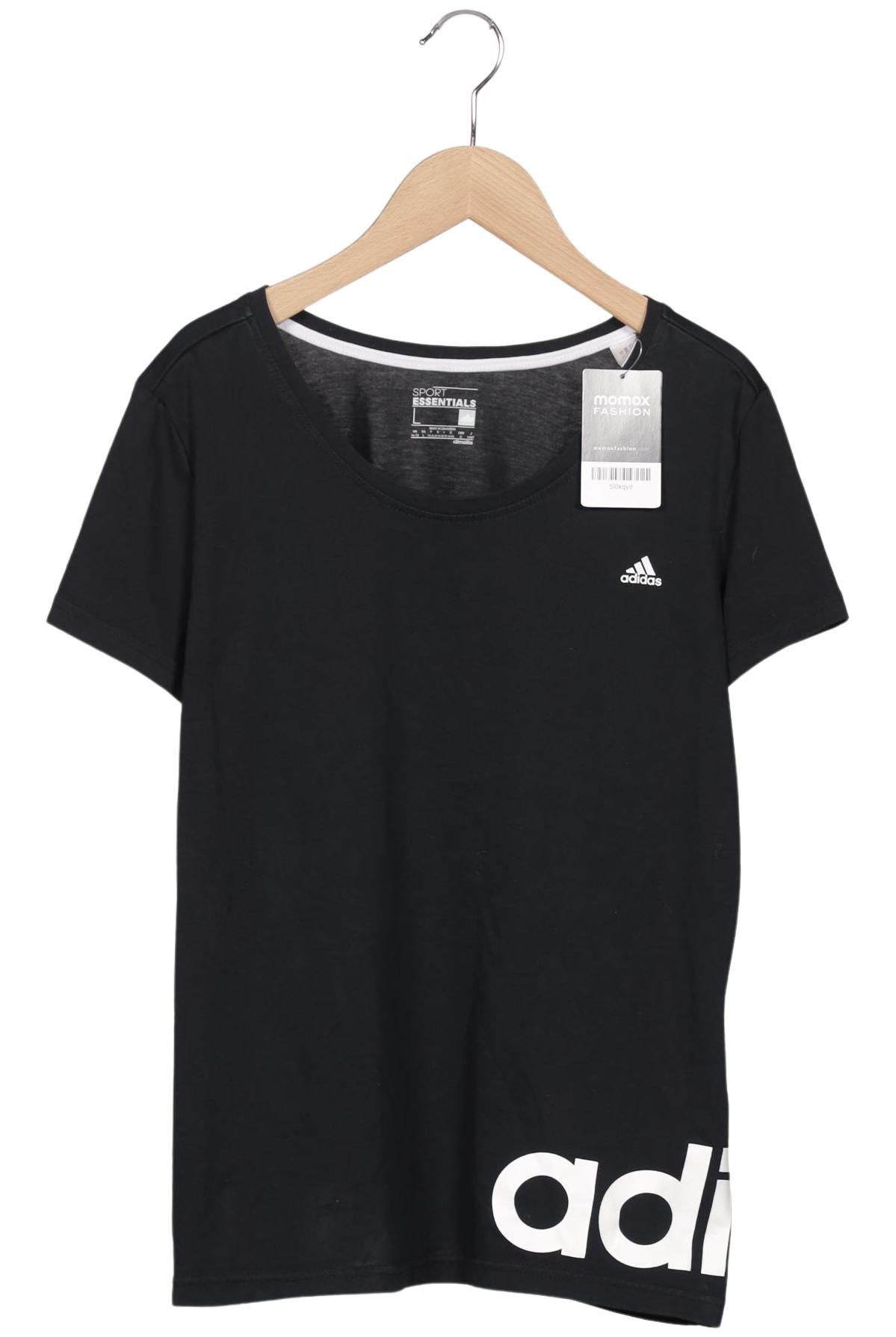 

adidas Damen T-Shirt, schwarz, Gr. 42