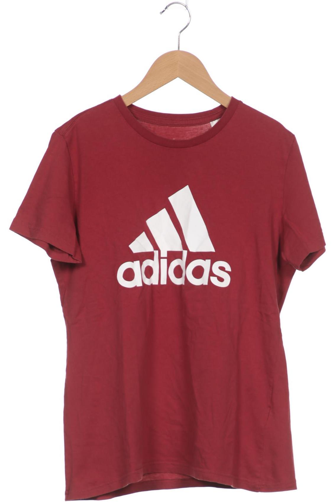 

adidas Damen T-Shirt, bordeaux, Gr. 42