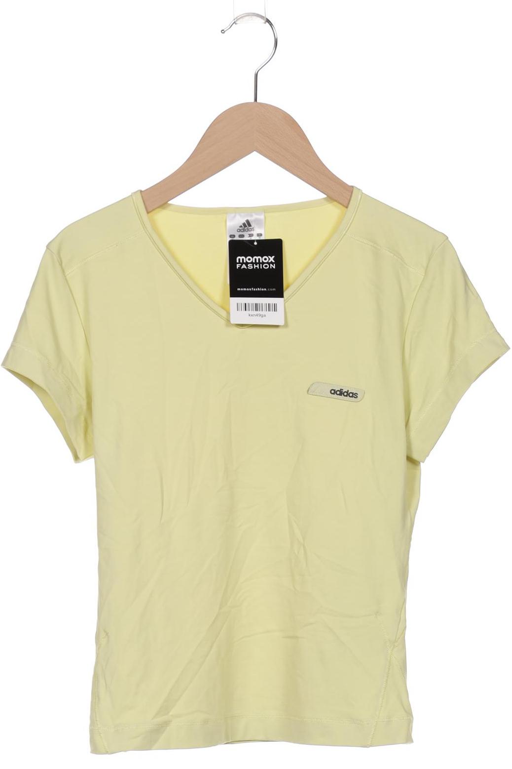 

adidas Damen T-Shirt, gelb, Gr. 38