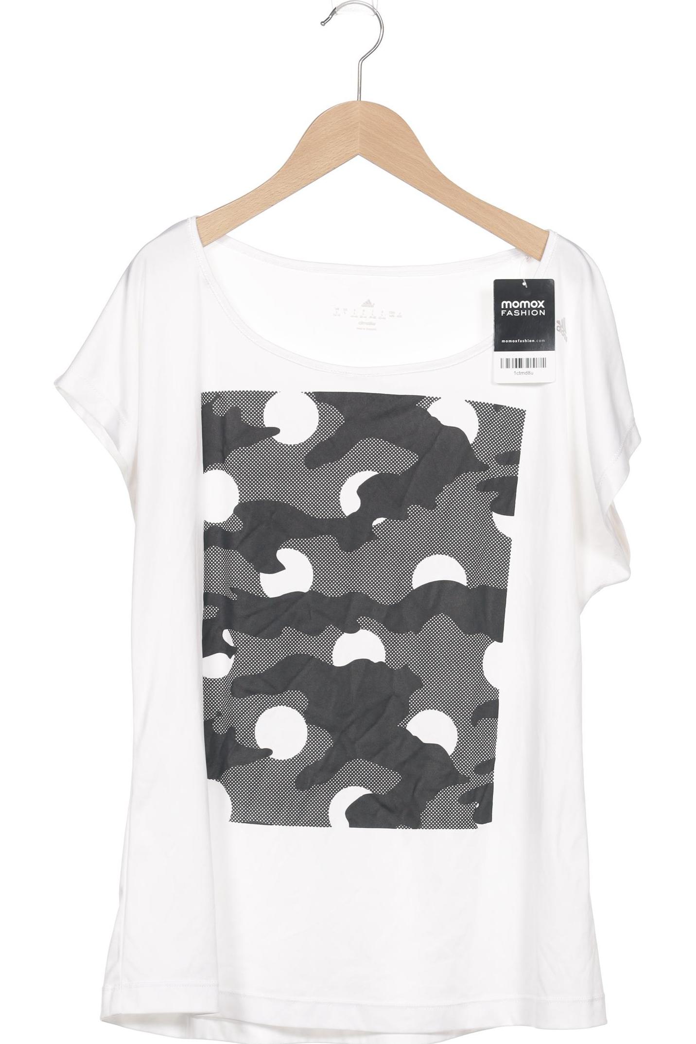 

adidas Damen T-Shirt, weiß, Gr. 42