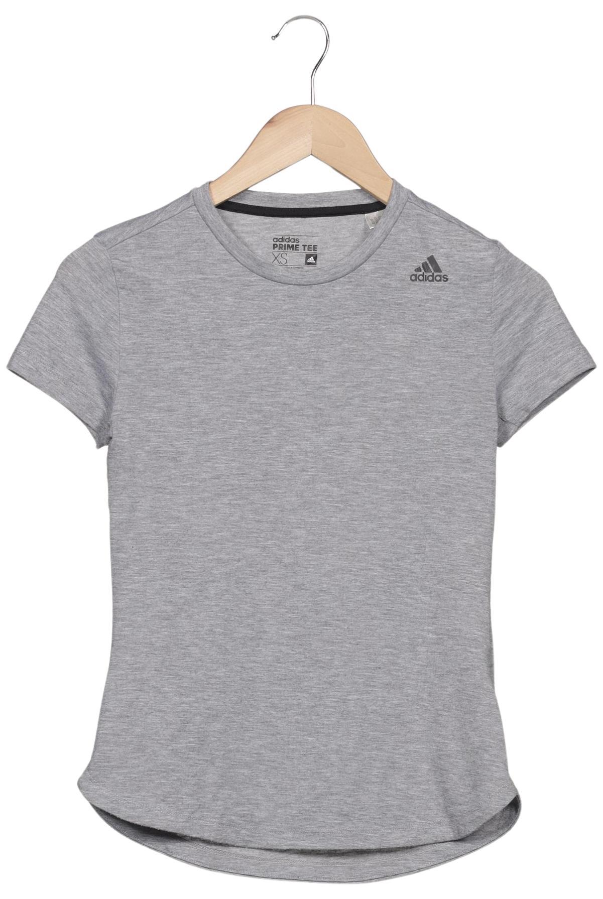 

adidas Damen T-Shirt, grau, Gr. 34