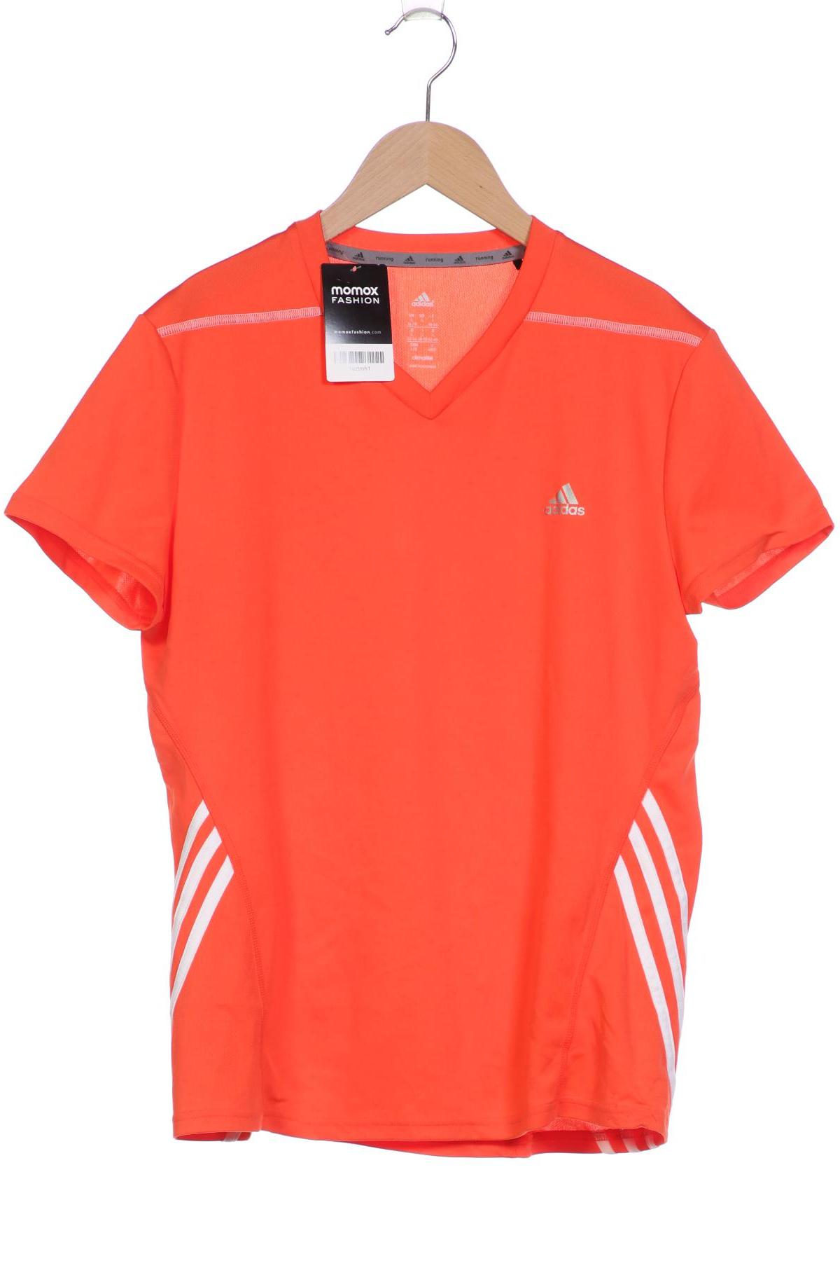 

adidas Damen T-Shirt, orange, Gr. 42