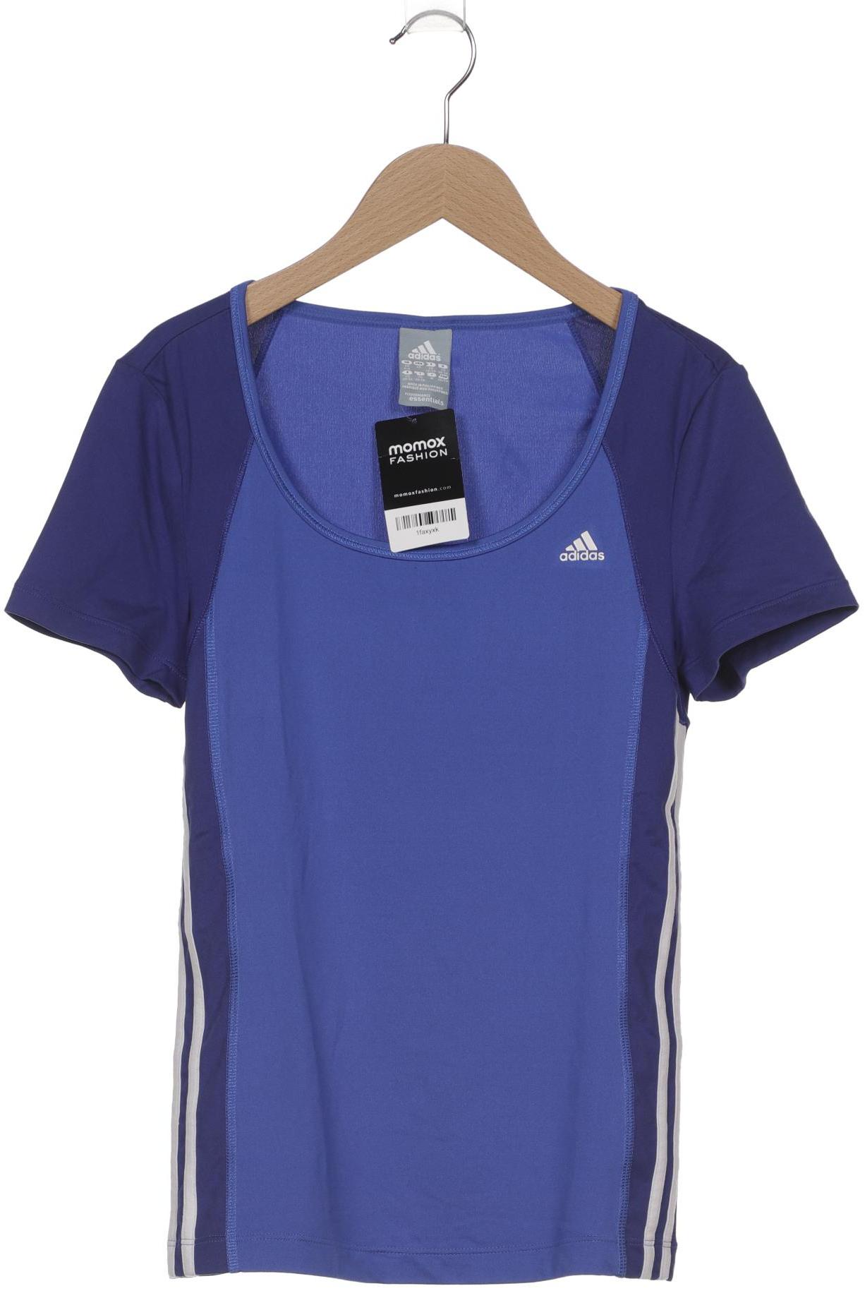 

adidas Damen T-Shirt, blau, Gr. 34