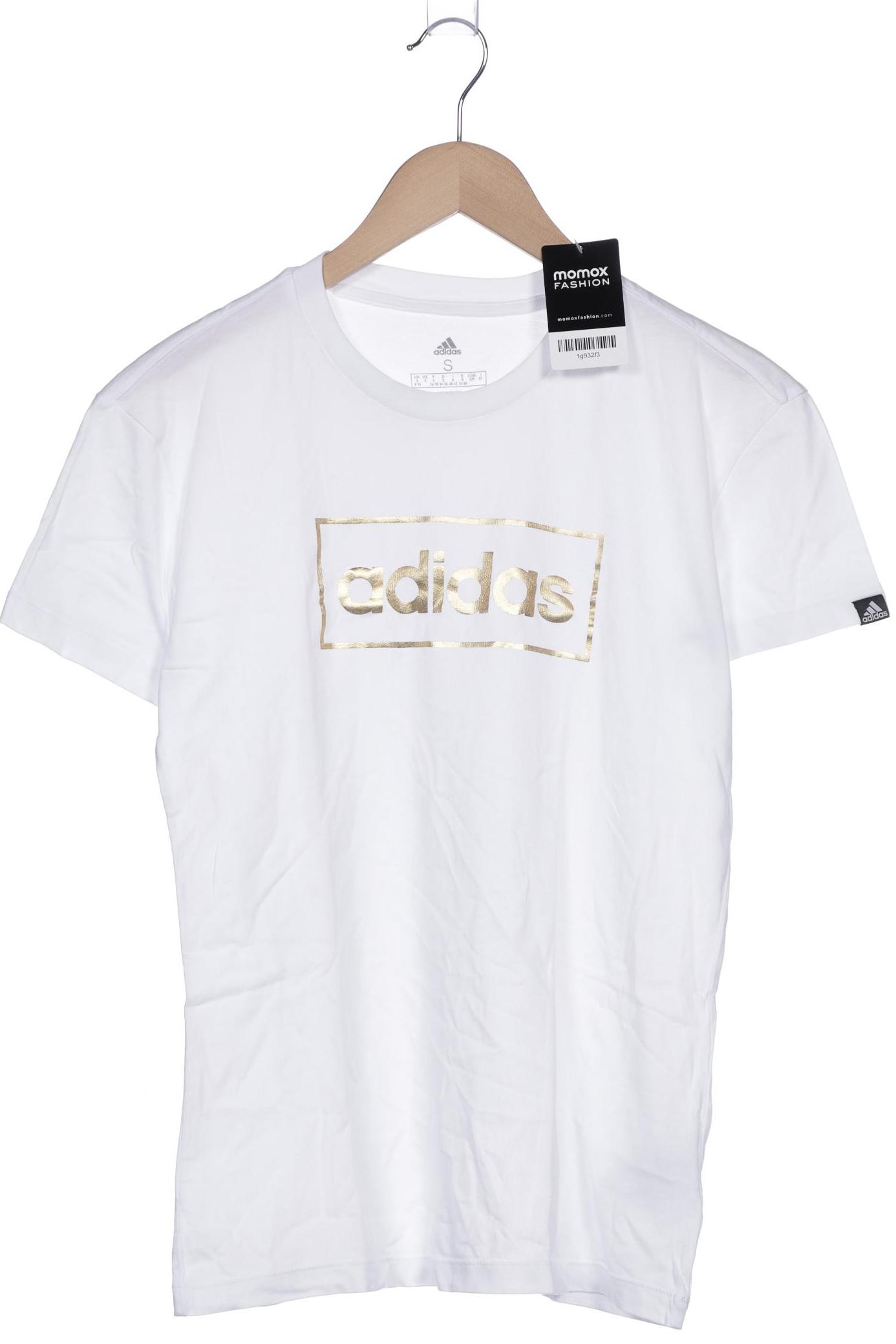 

adidas Damen T-Shirt, weiß, Gr. 36