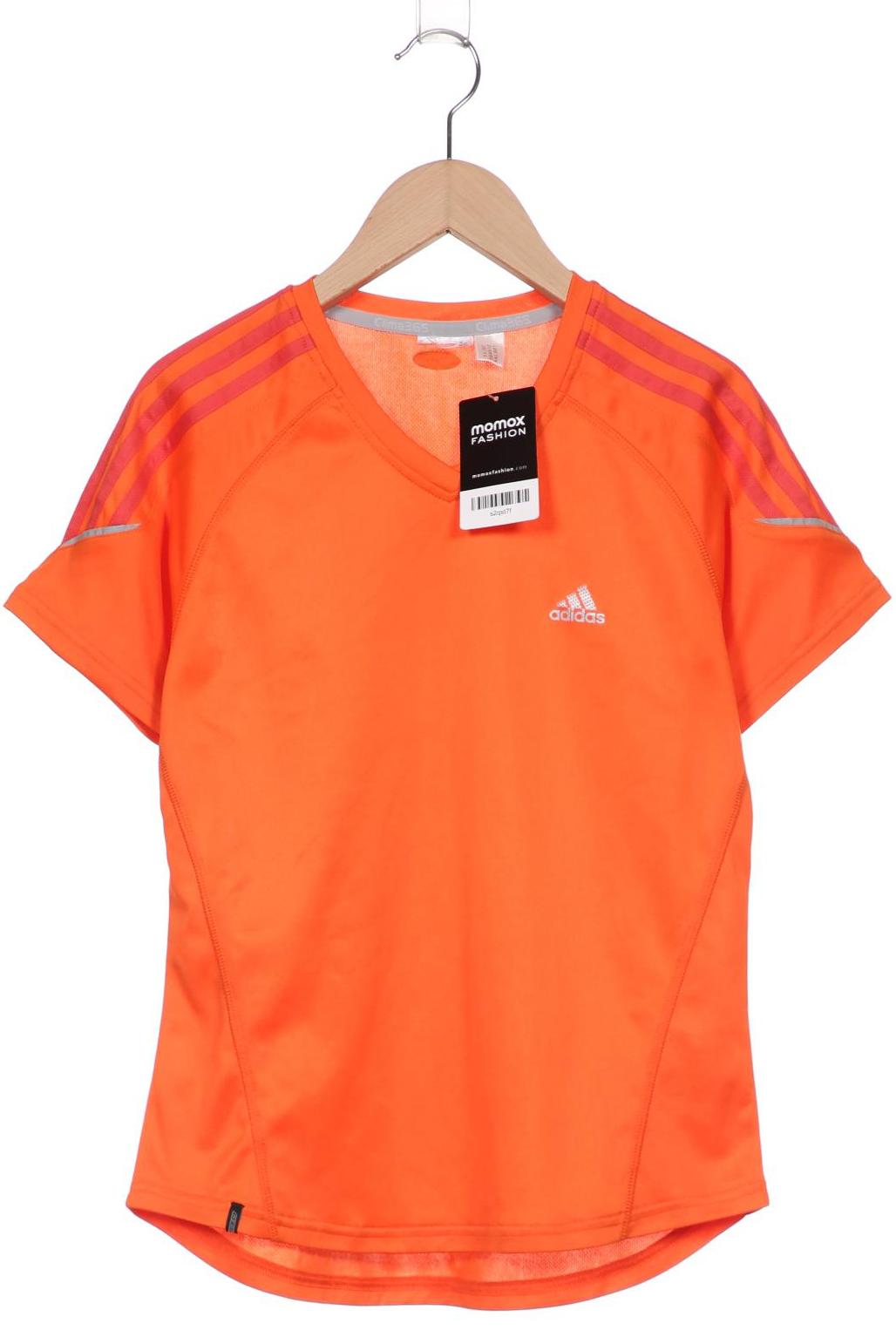 

adidas Damen T-Shirt, orange, Gr. 38